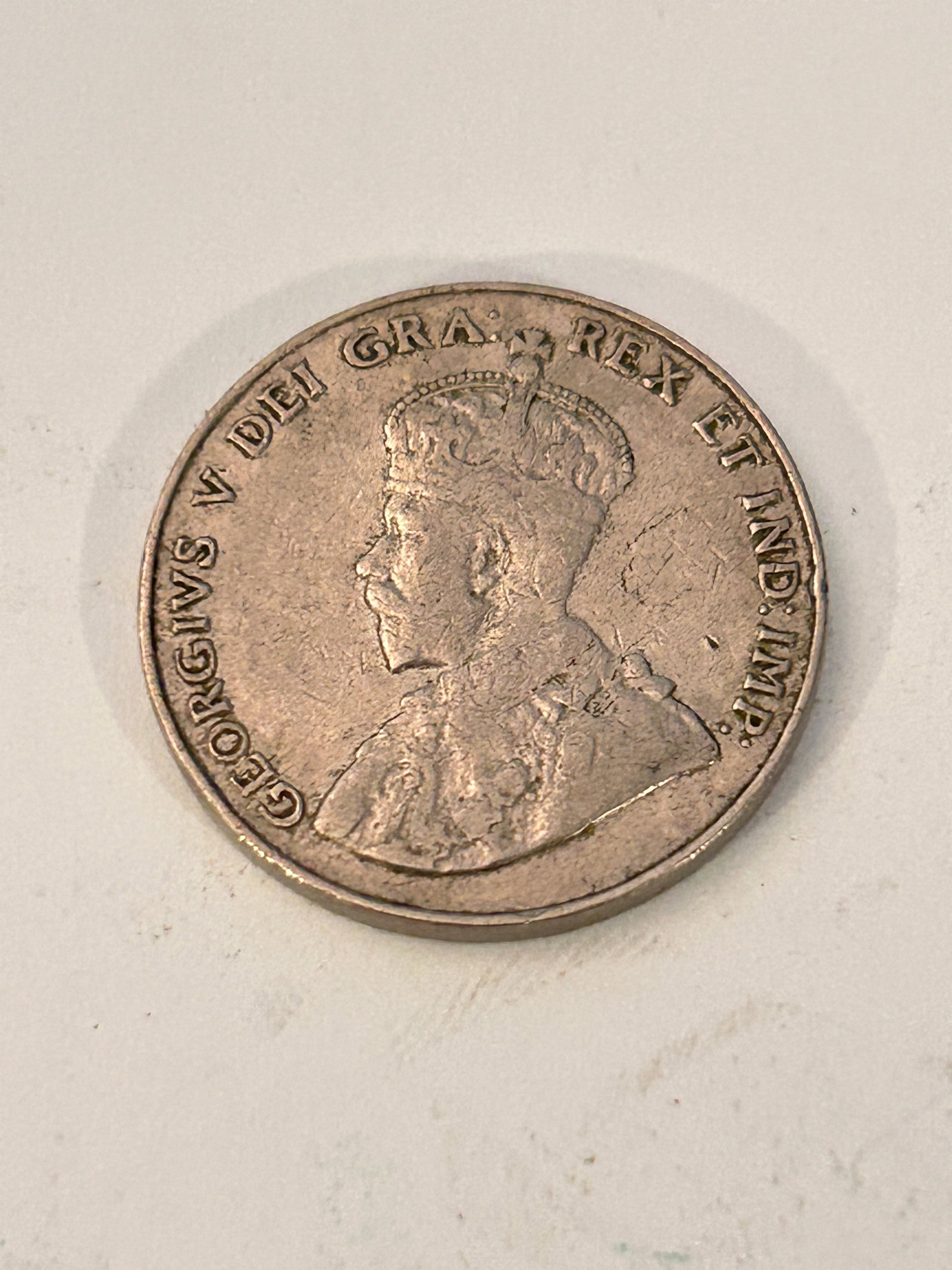 World Coin Canada 5 Cents 1933 Coin (1 of 3)