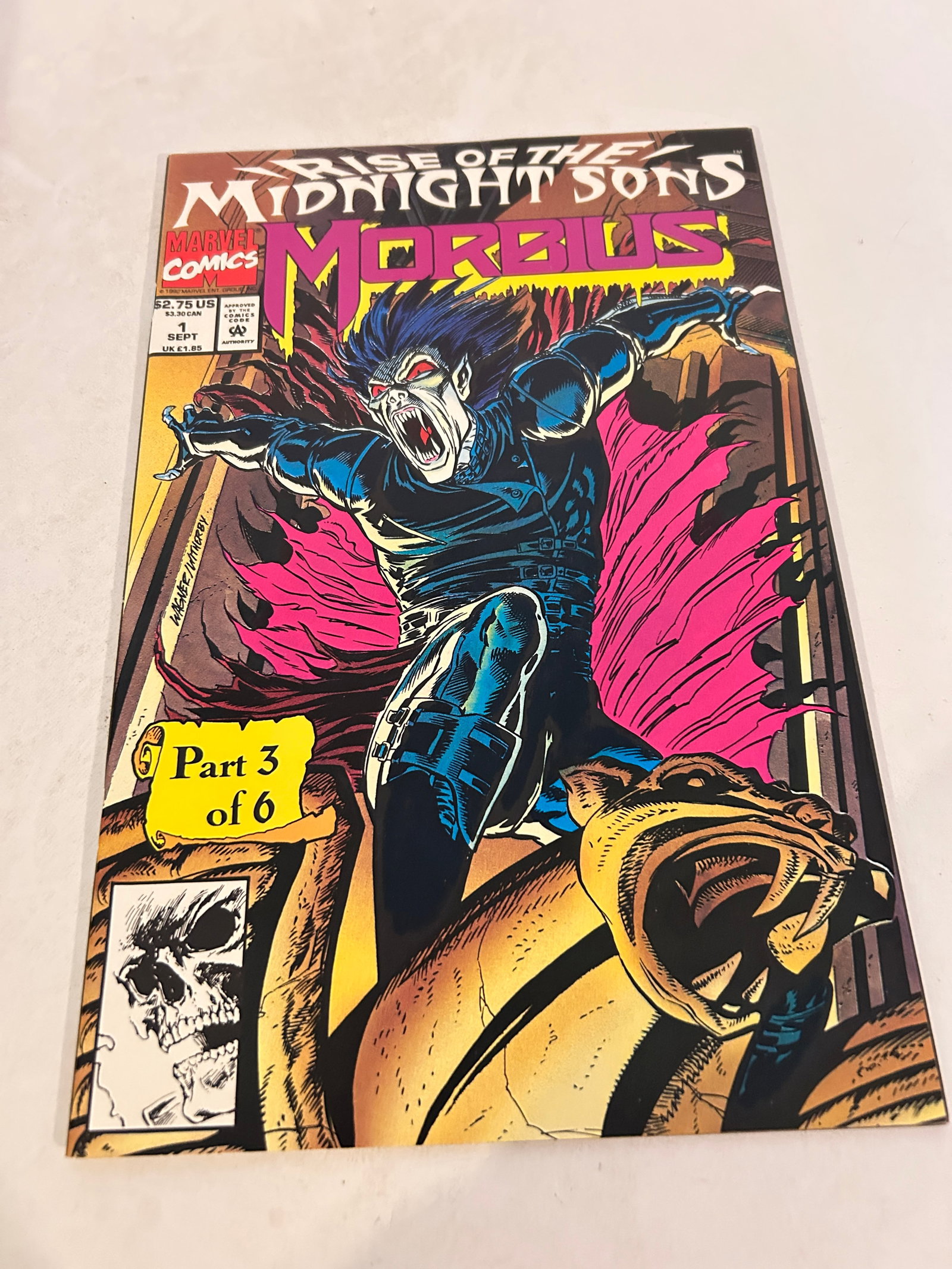 Vintage Comic Book Rise of the Midnight Sons Morbius # 1: Vintage Comic Book Rise of the Midnight Sons Morbius # 1 Please view all photos as they are part of the description and condition of this Item, Feel free to contact me with questions or picture reques