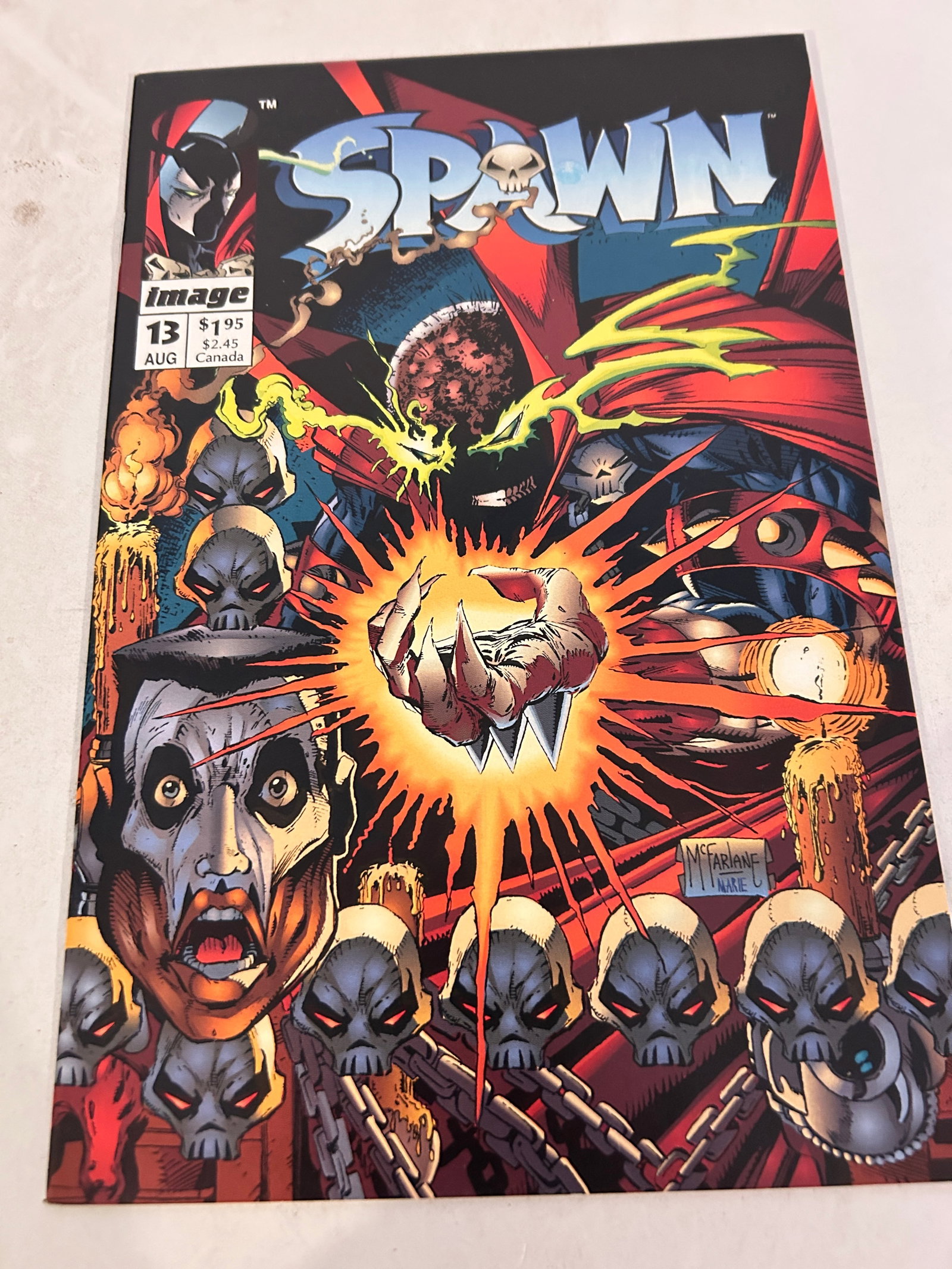Vintage Comic Book Spawn # 13: Vintage Comic Book Spawn # 13 Please view all photos as they are part of the description and condition of this Item, Feel free to contact me with questions or picture requests! Used Item AS IS
