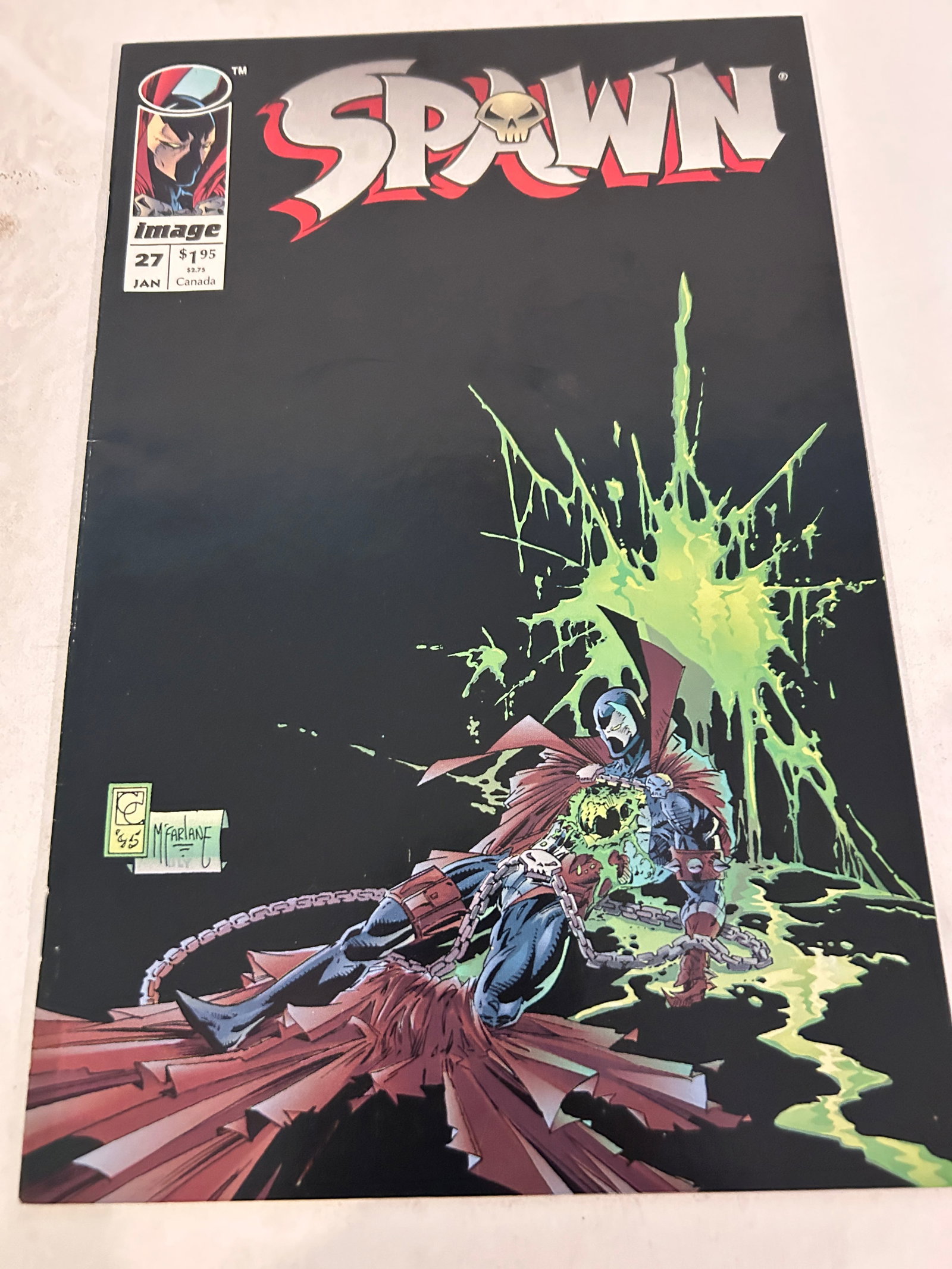 Vintage Comic Book Spawn # 27: Vintage Comic Book Spawn # 27 Please view all photos as they are part of the description and condition of this Item, Feel free to contact me with questions or picture requests! Used Item AS IS