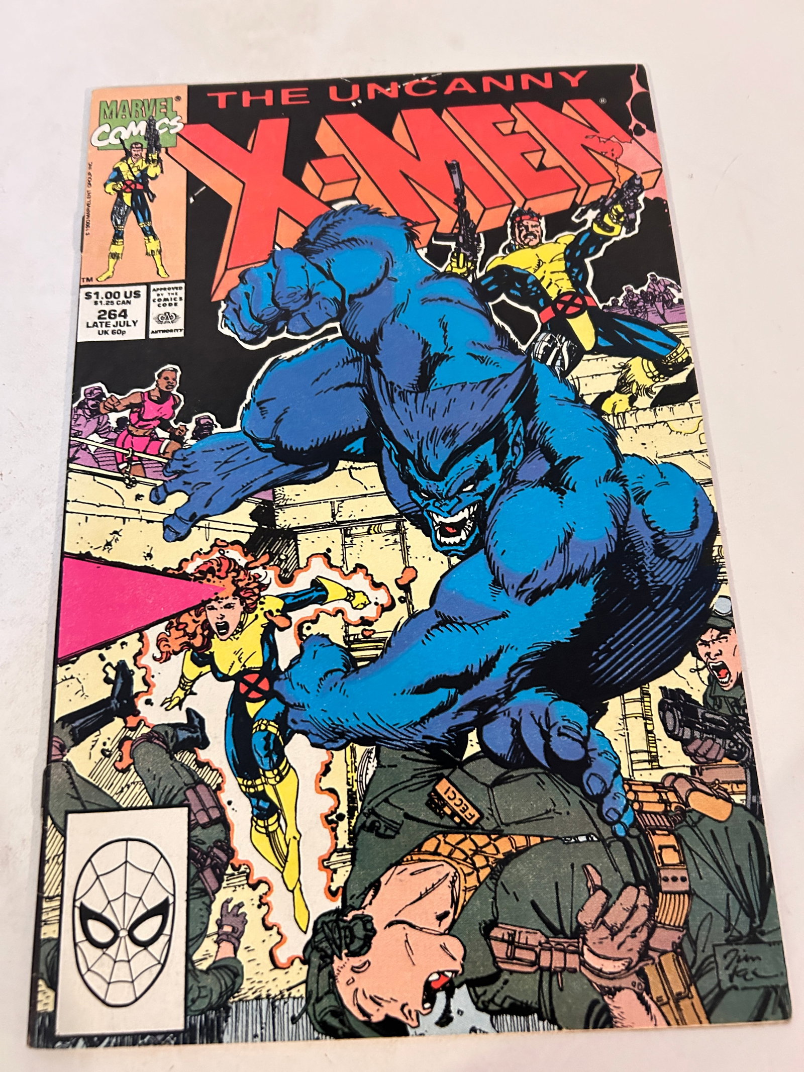Vintage Comic Book Uncanny X-Men # 264: Vintage Comic Book Uncanny X-Men # 264 Please view all photos as they are part of the description and condition of this Item, Feel free to contact me with questions or picture requests! Used Item AS I