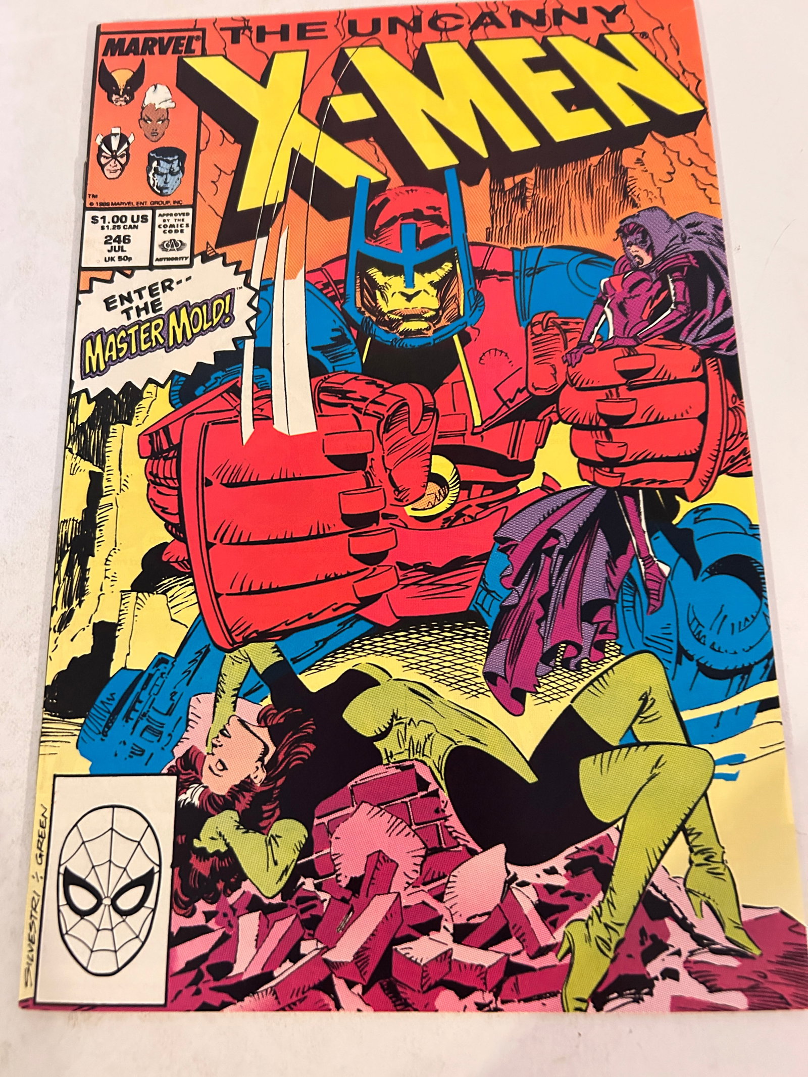 Vintage Comic Book Uncanny X-Men # 246: Vintage Comic Book Uncanny X-Men # 246 Please view all photos as they are part of the description and condition of this Item, Feel free to contact me with questions or picture requests! Used Item AS I