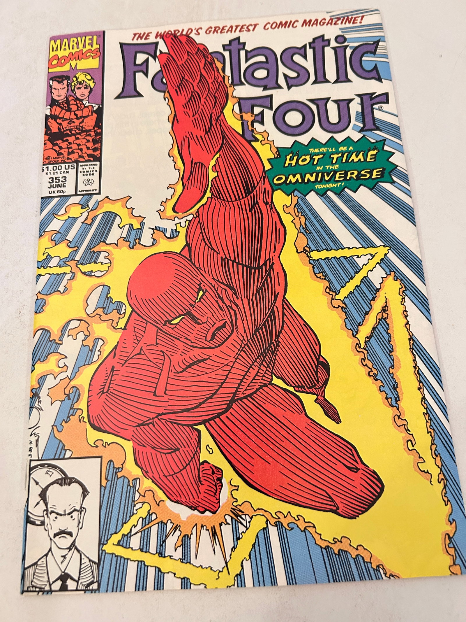 Vintage Comic Book Fantastic Four # 353 (1 of 2)