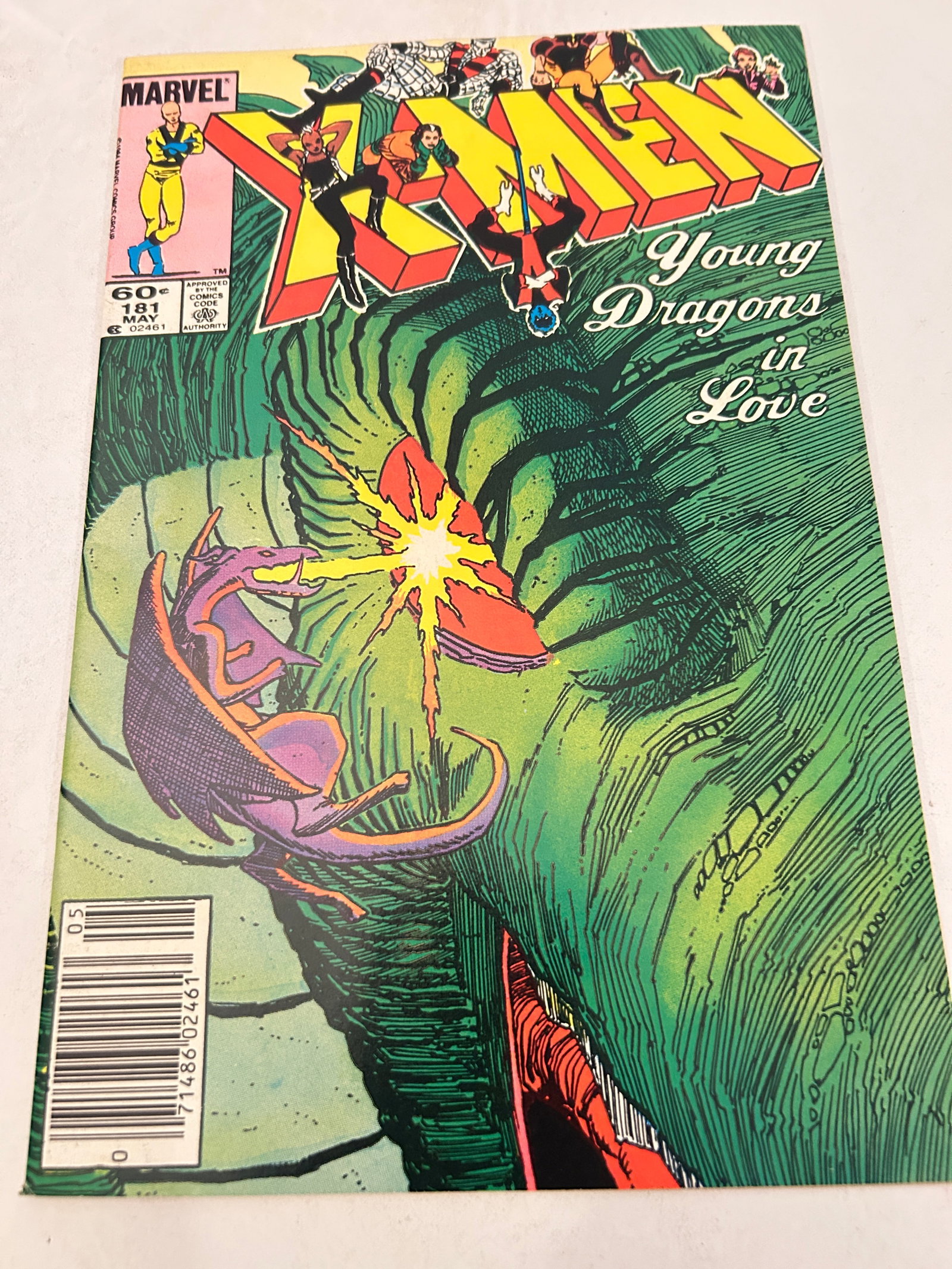Vintage Comic Book The Uncanny X-Men # 181 (1 of 2)