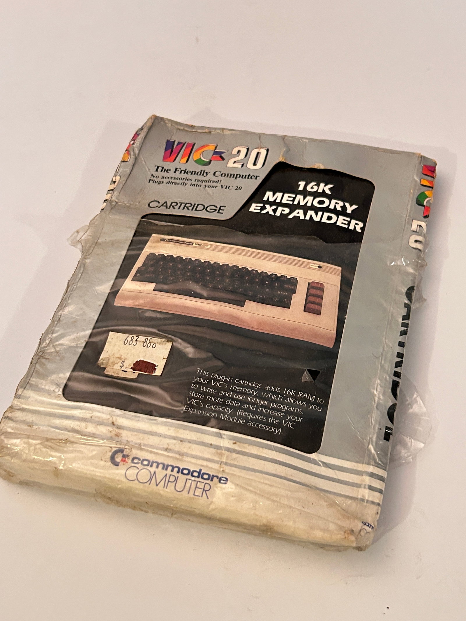 Commodore VIC-20 16K RAM Cartridge Memory Expander VIC-1111 w Box! (1 of 4)