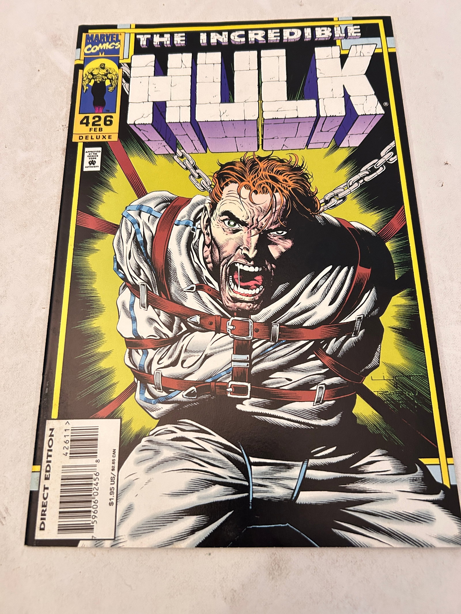 Vintage Comic Book the Incredible Hulk # 426 (1 of 2)