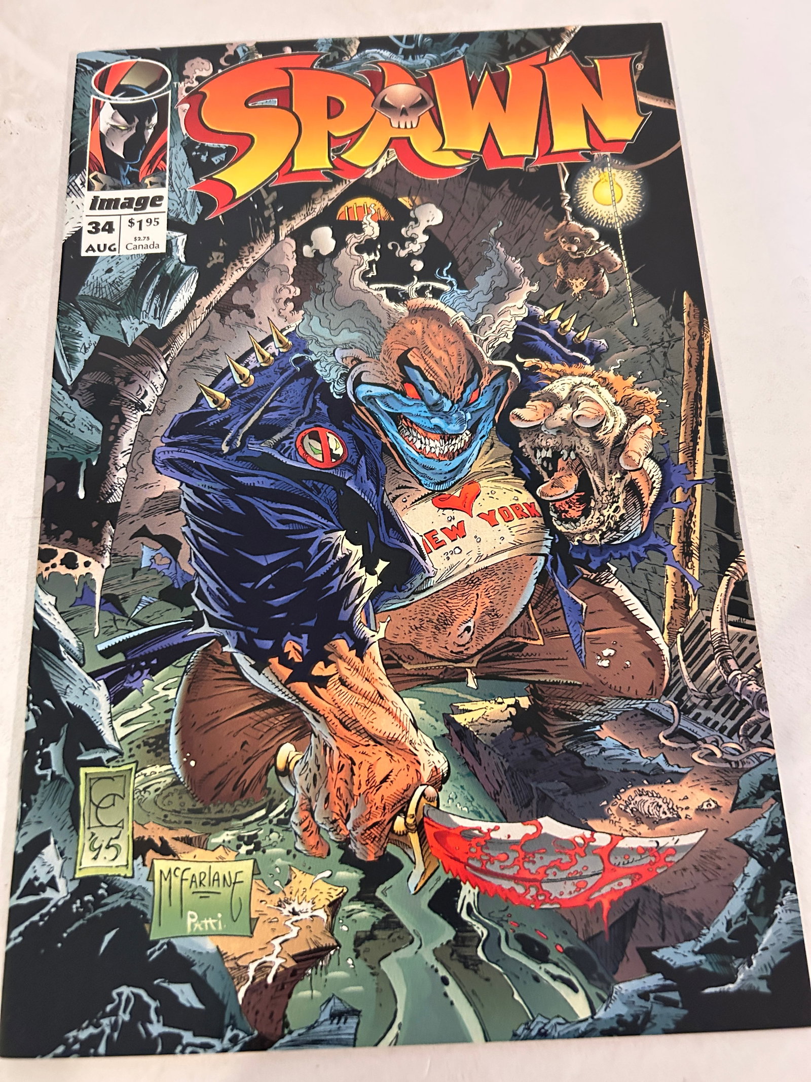 Vintage Comic Book Spawn # 34 (1 of 2)