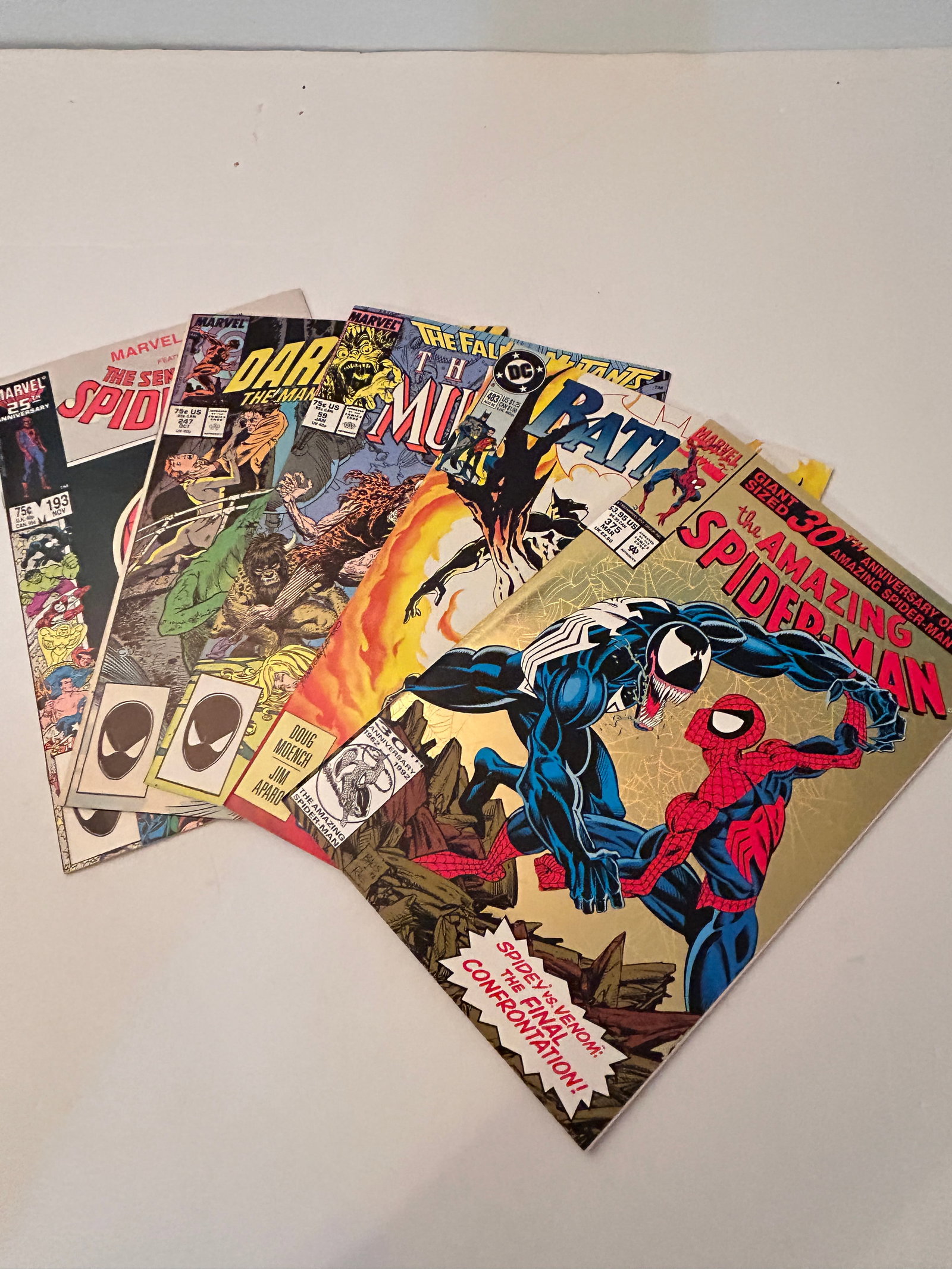 Vintage Lot Of 5 Comic Books (1 of 12)