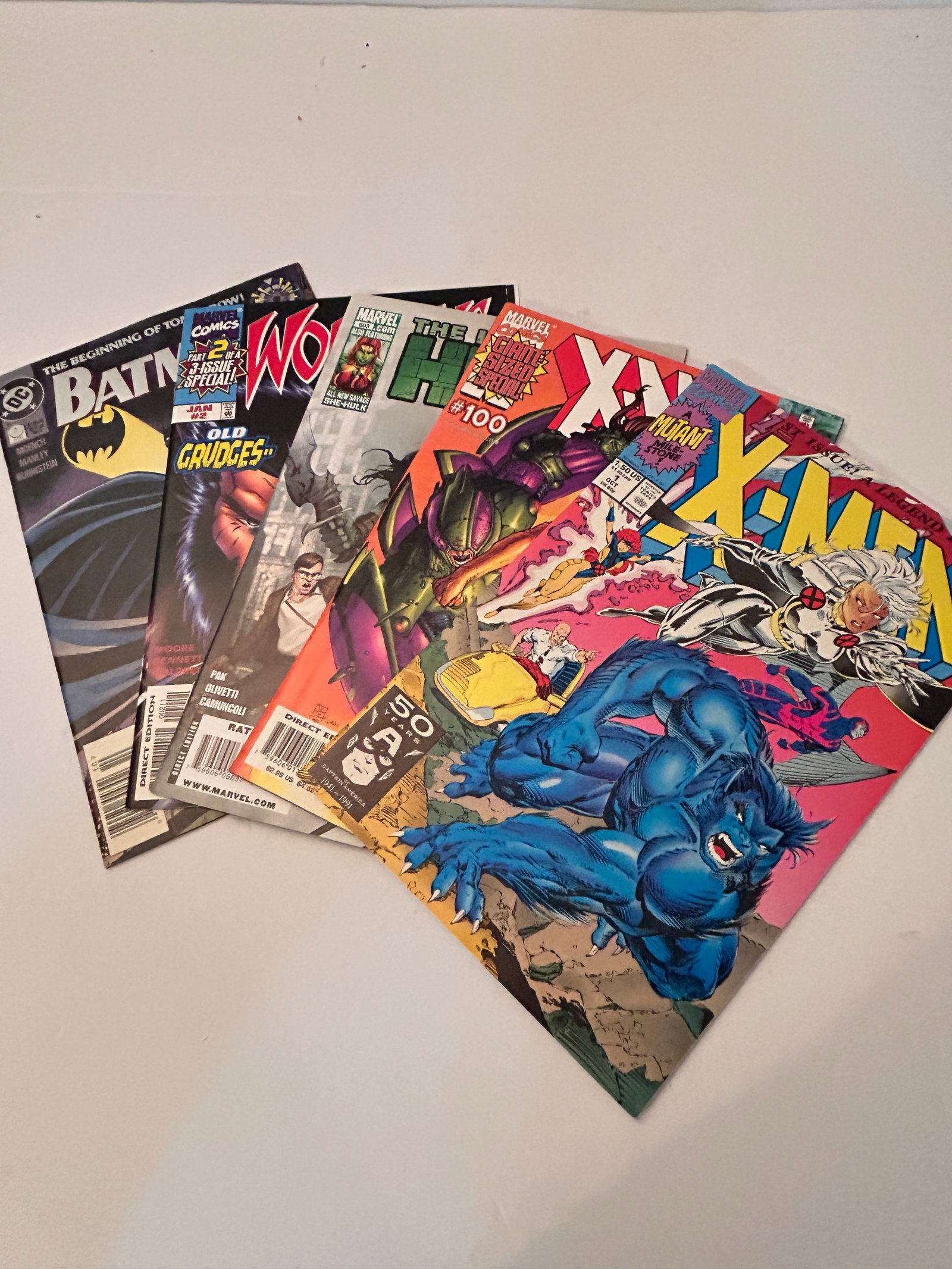 Vintage Lot Of 5 Comic Books (1 of 12)