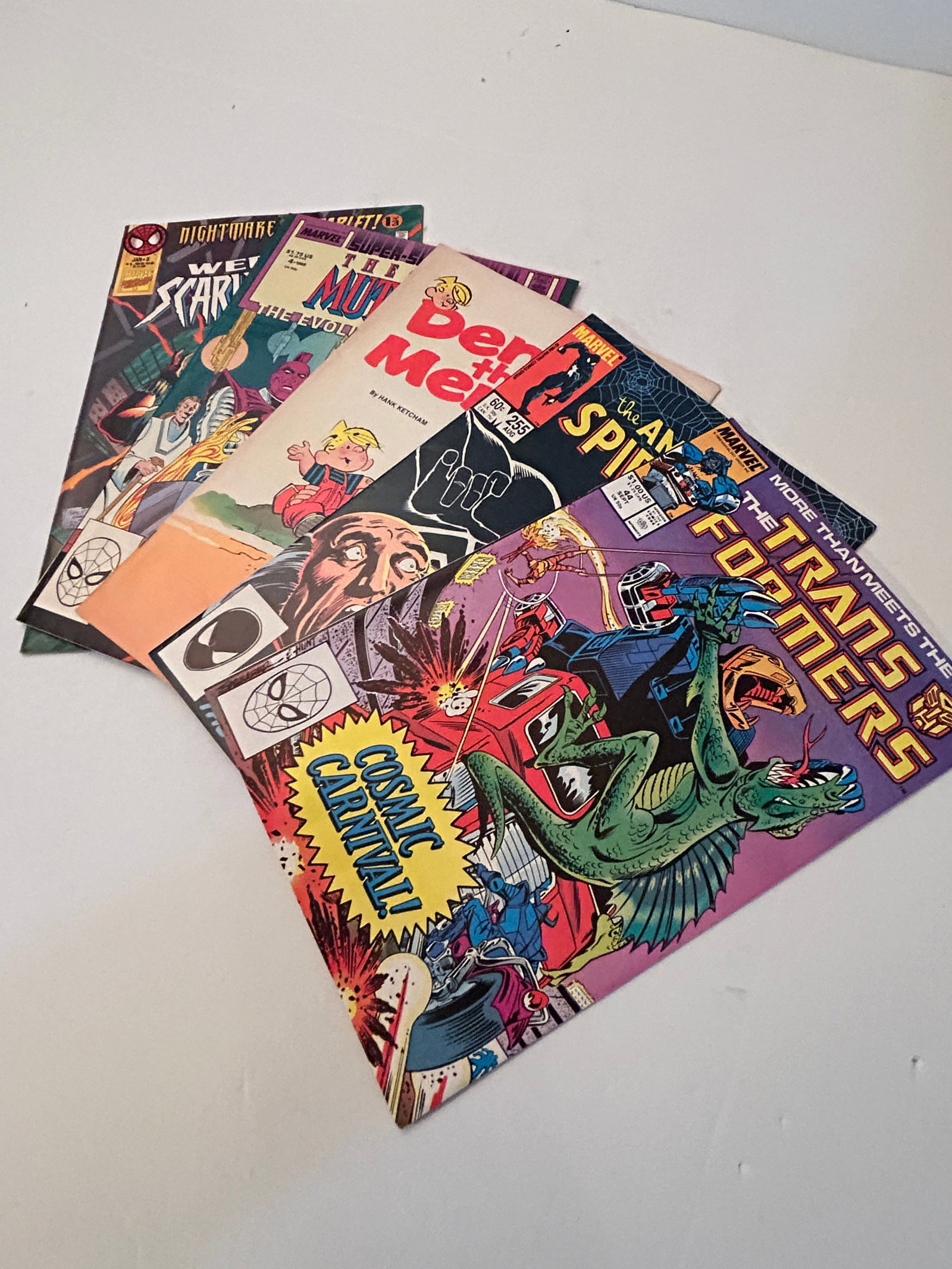 Vintage Lot Of 5 Comic Books (1 of 12)