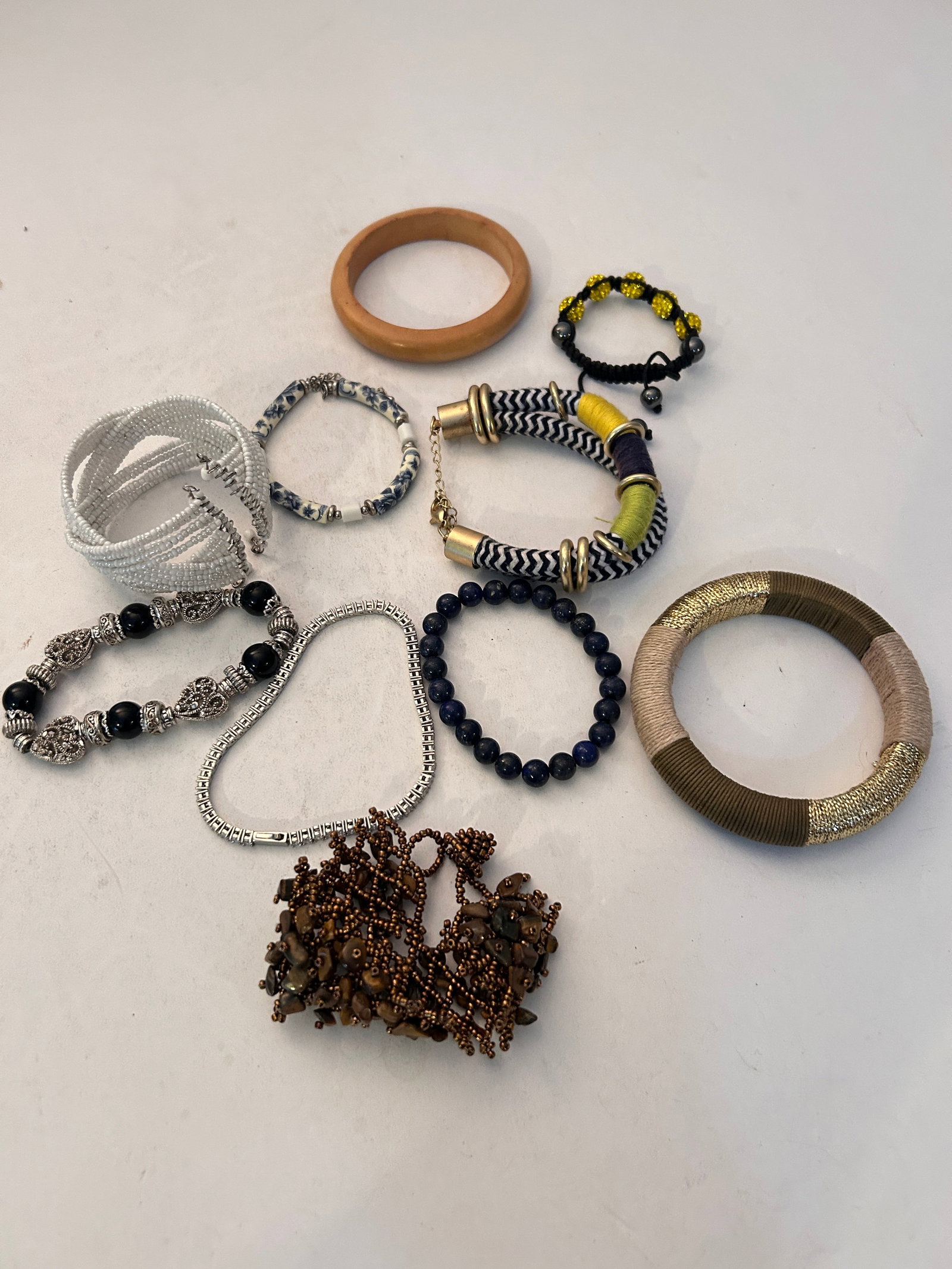 Vintage Lot Of 10 Bracelets (1 of 4)
