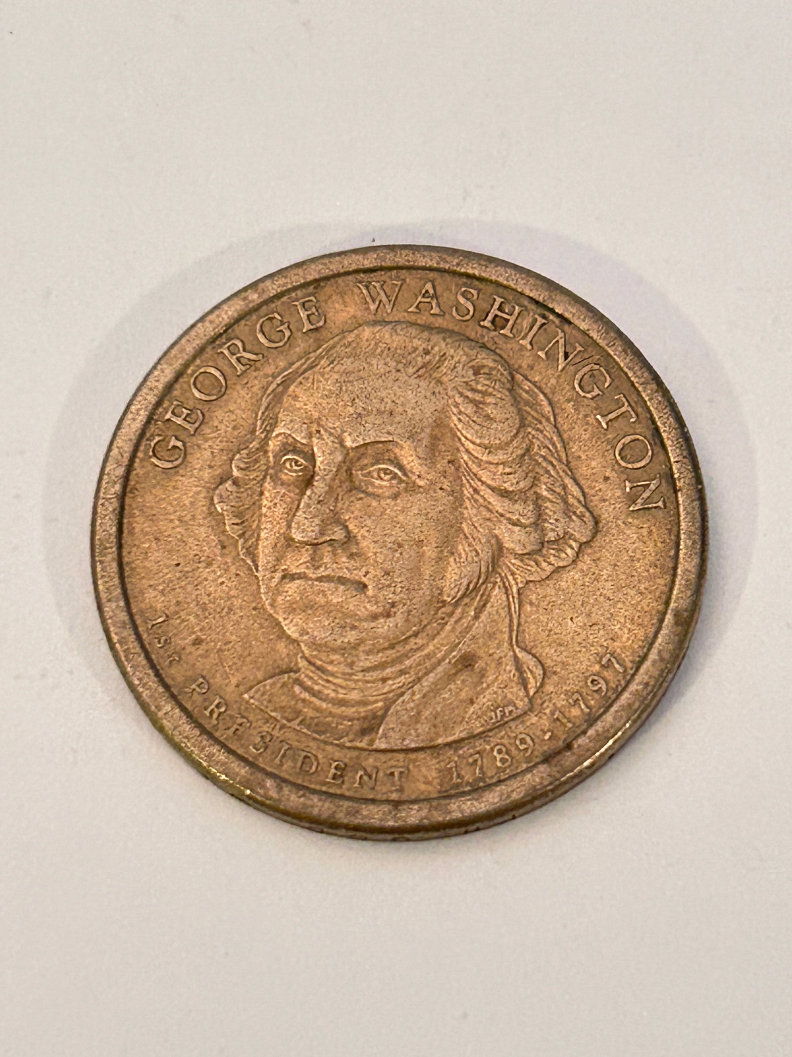2007-P George Washington Presidential $1 1st President 1789-1797 US Coin (1 of 3)