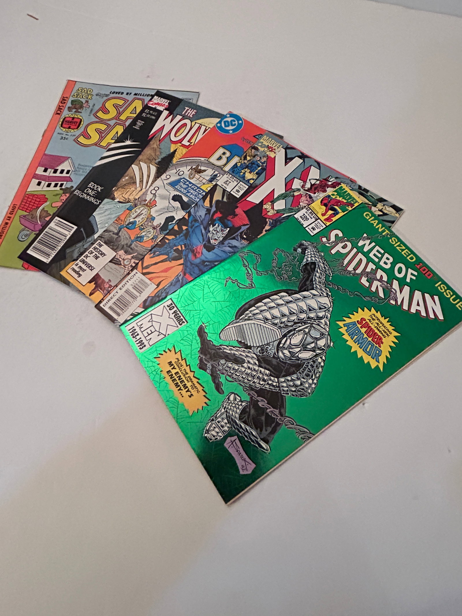 Vintage Lot of 5 Comic Books (1 of 12)