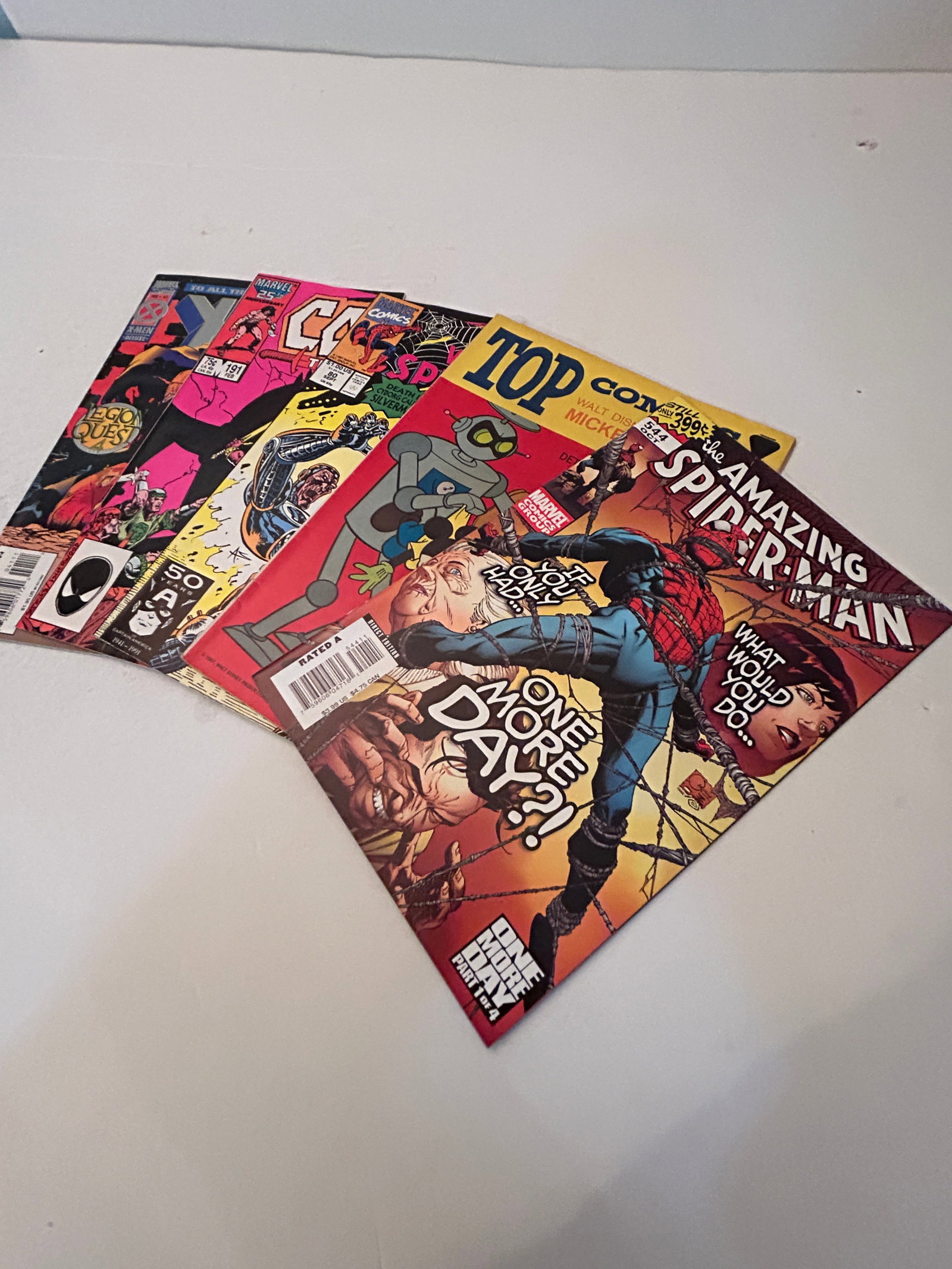 Vintage Lot of 5 Comic Books (1 of 12)