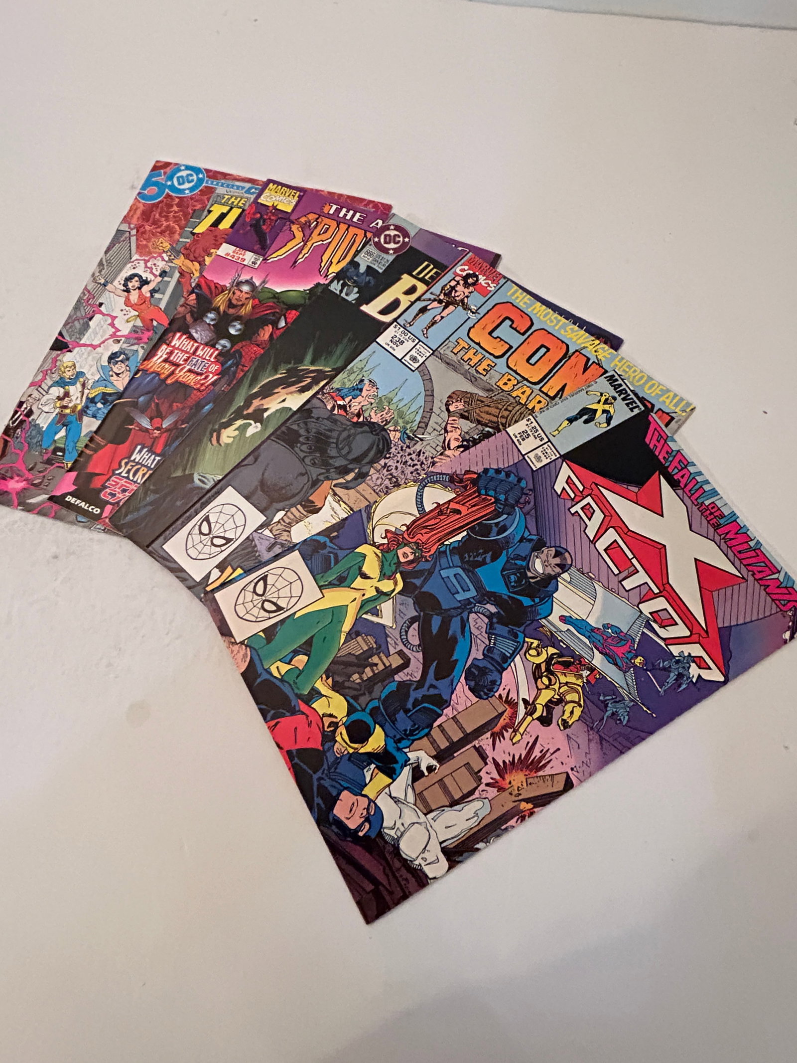 Vintage Lot of 5 Comic Books (1 of 12)