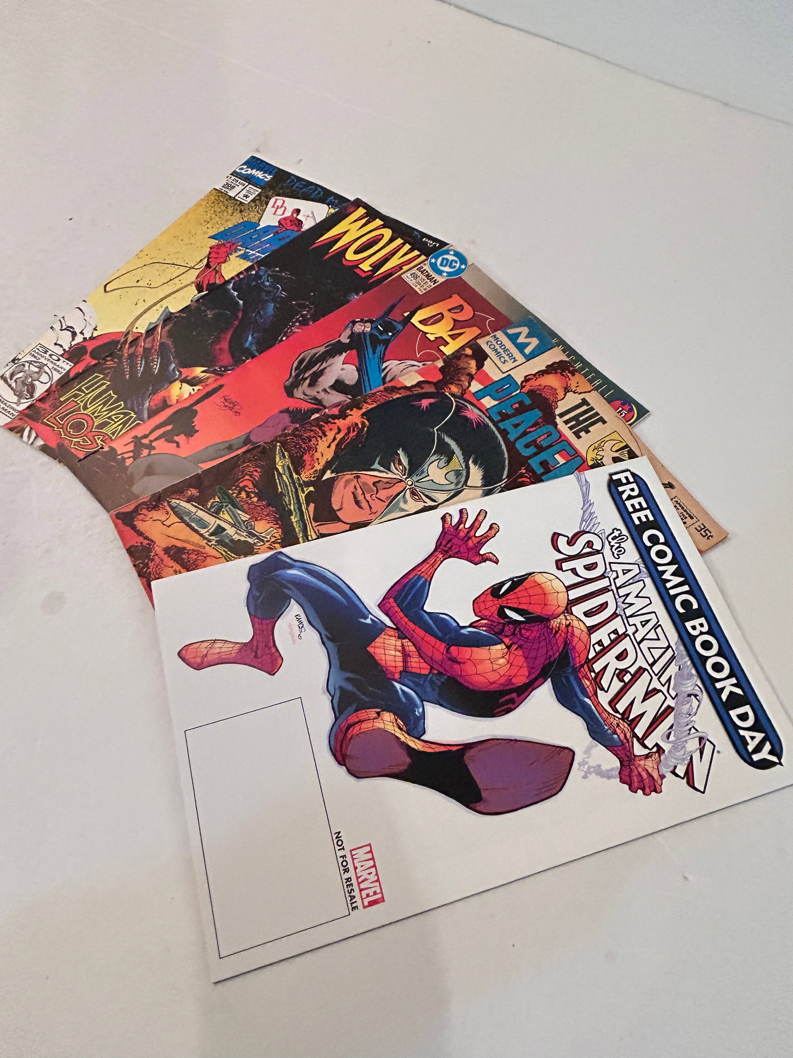 Vintage Lot of 5 Comic Books (1 of 12)
