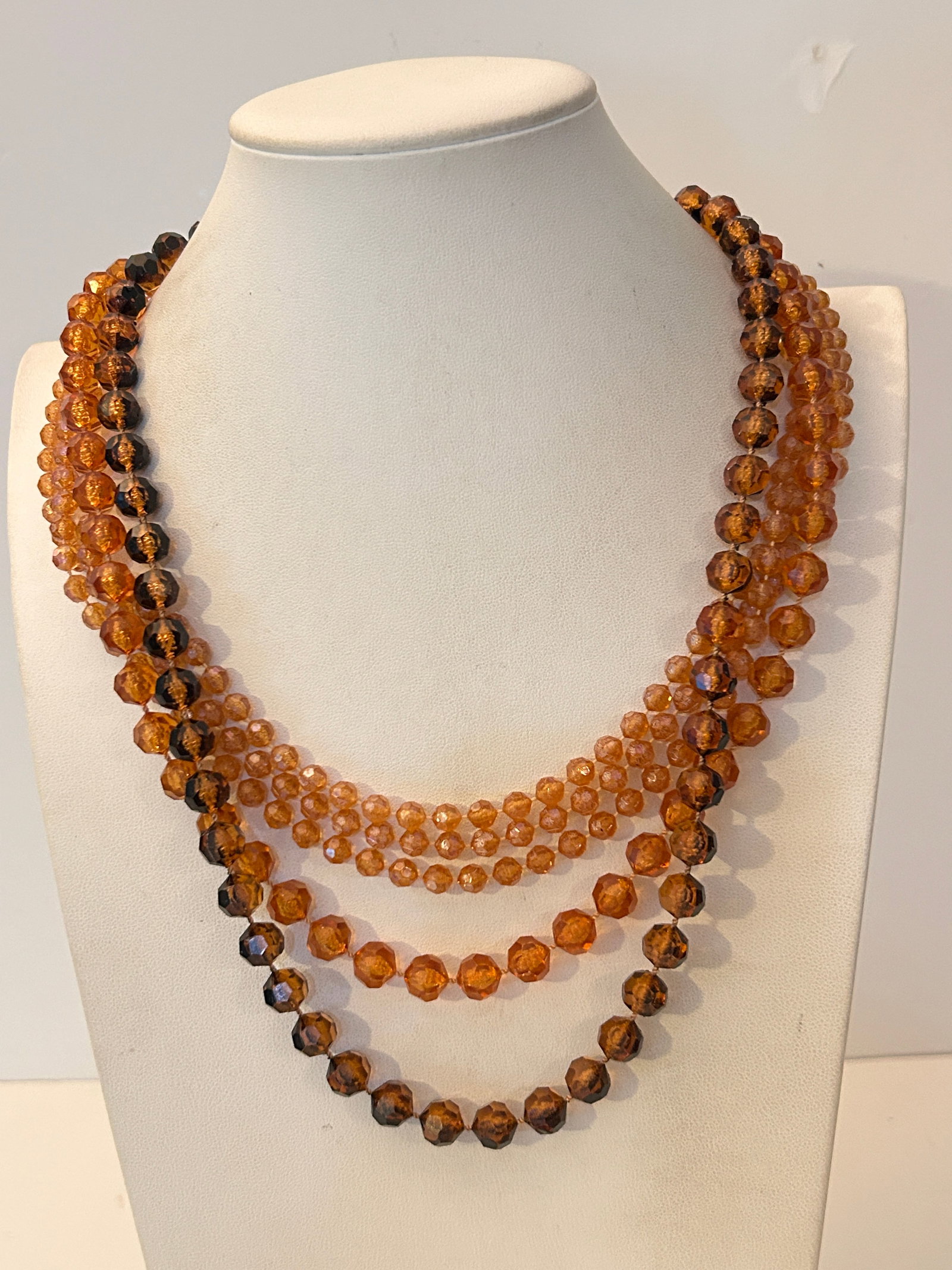 Vintage Selini Necklace Beaded Multistrand Fancy Clasp 23": Vintage Selini Necklace Beaded Multistrand Fancy Clasp 23" Please view all photos as they are part of the description and condition of this Item, Feel free to contact me with questions or picture requ