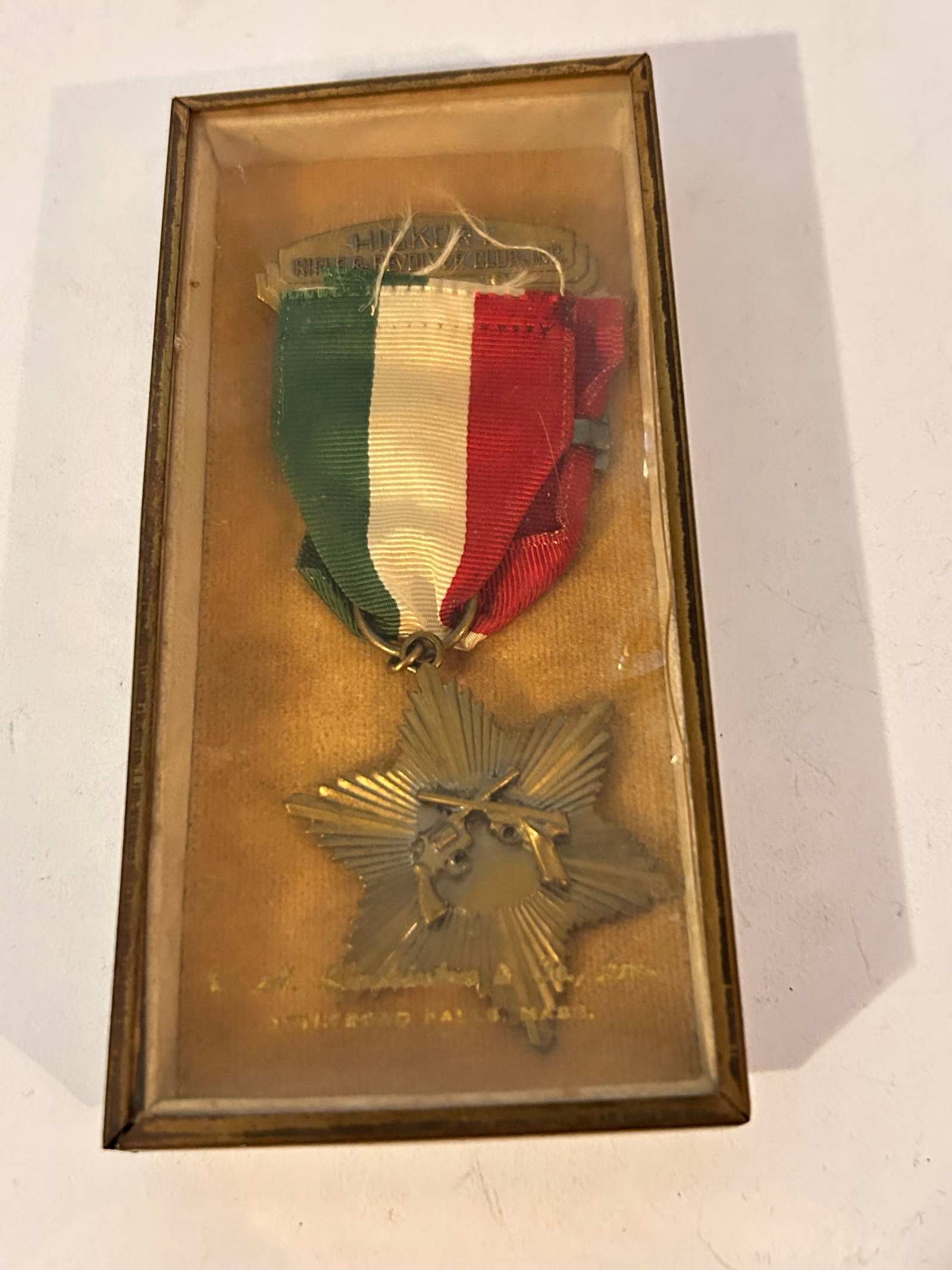 1958 Hickory Rifle Club Award Medal (1 of 4)