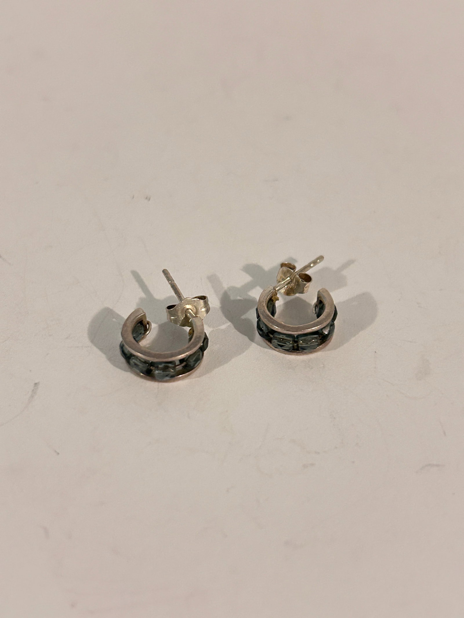 Vintage Sterling Silver Earrings (1 of 4)