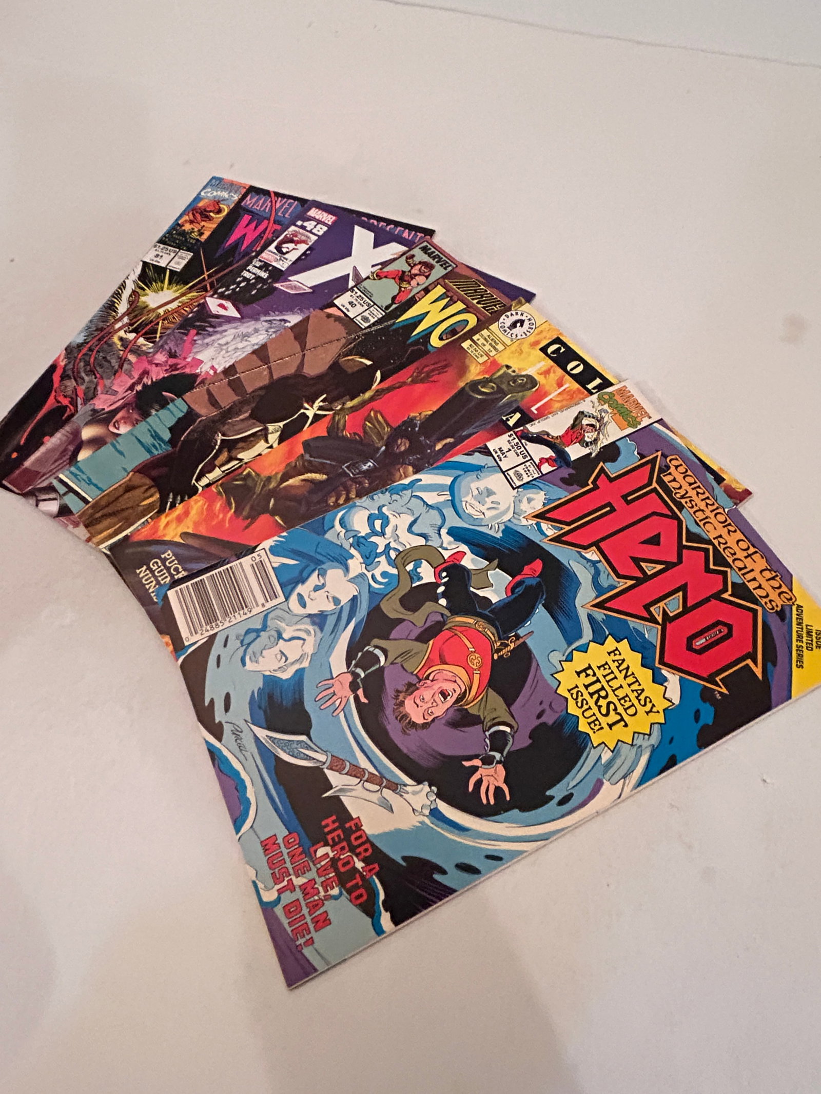 Vintage lot of 5 Comics: Vintage lot of 5 Comics Please view all photos as they are part of the description and condition of this Item, Feel free to contact me with questions or picture requests! Used Item AS IS