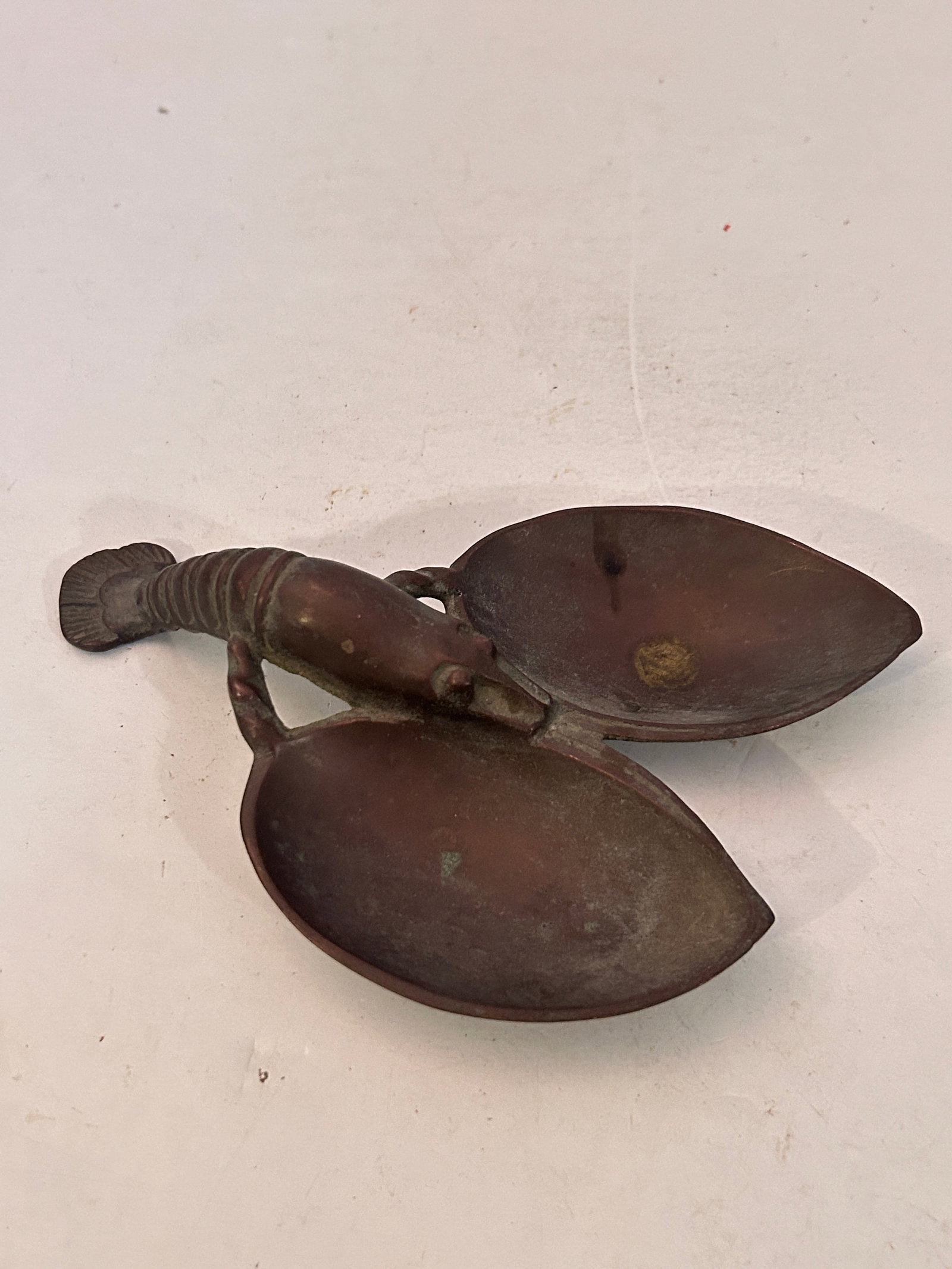 Vintage Brass Lobster ash tray (1 of 4)
