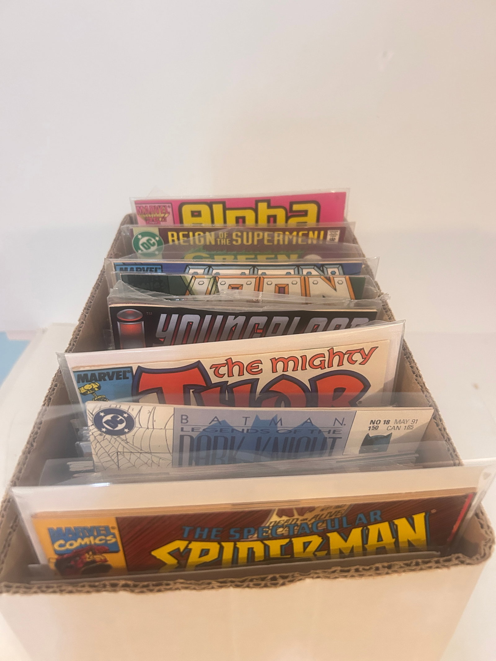 Vintage Short Box Of Comics (1 of 4)