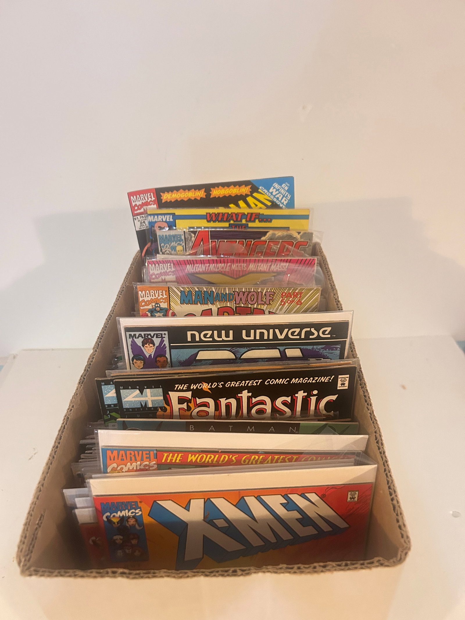 Vintage Short Box Of Comics (1 of 4)