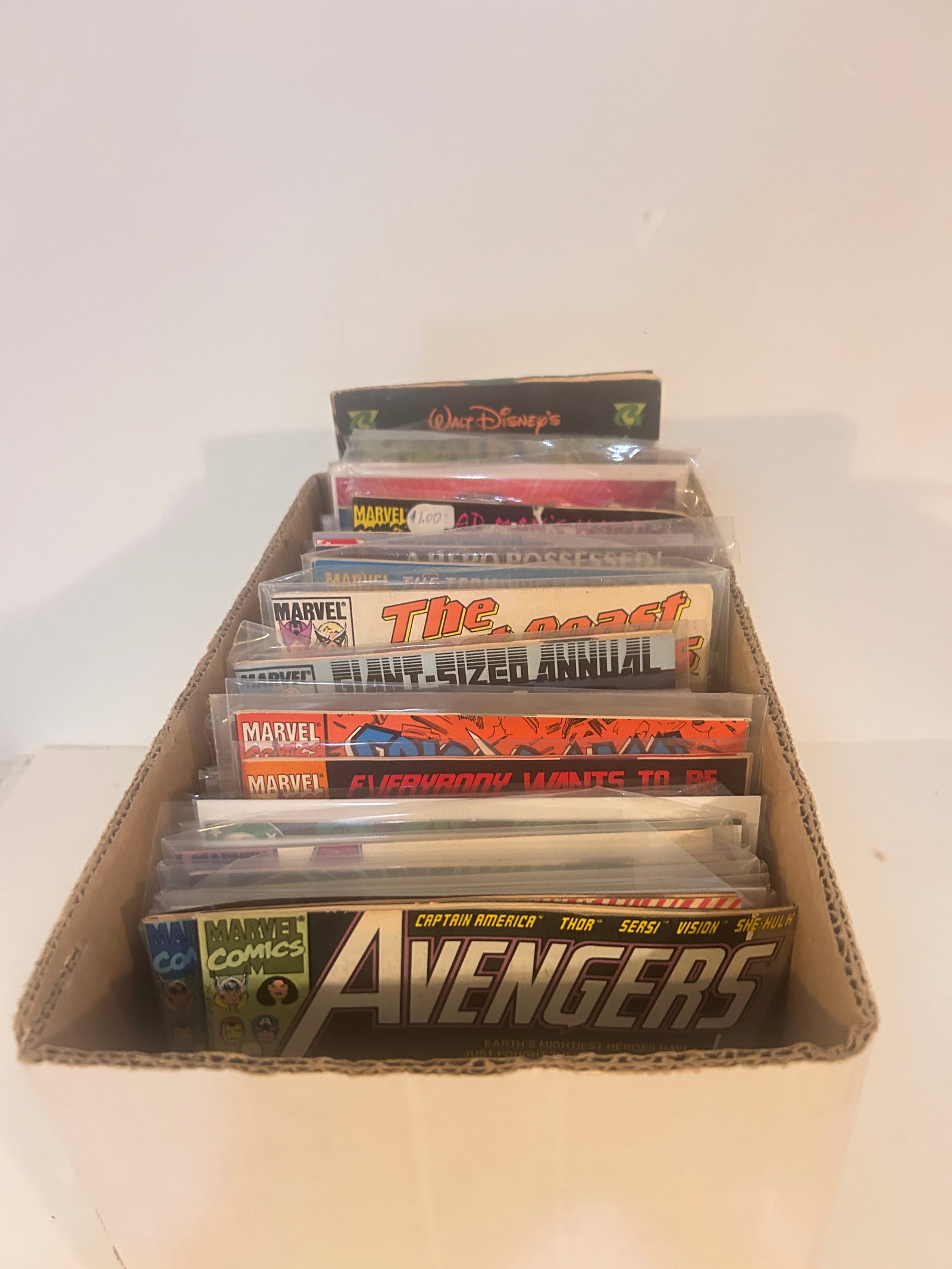 Vintage Short Box Of Comics (1 of 4)