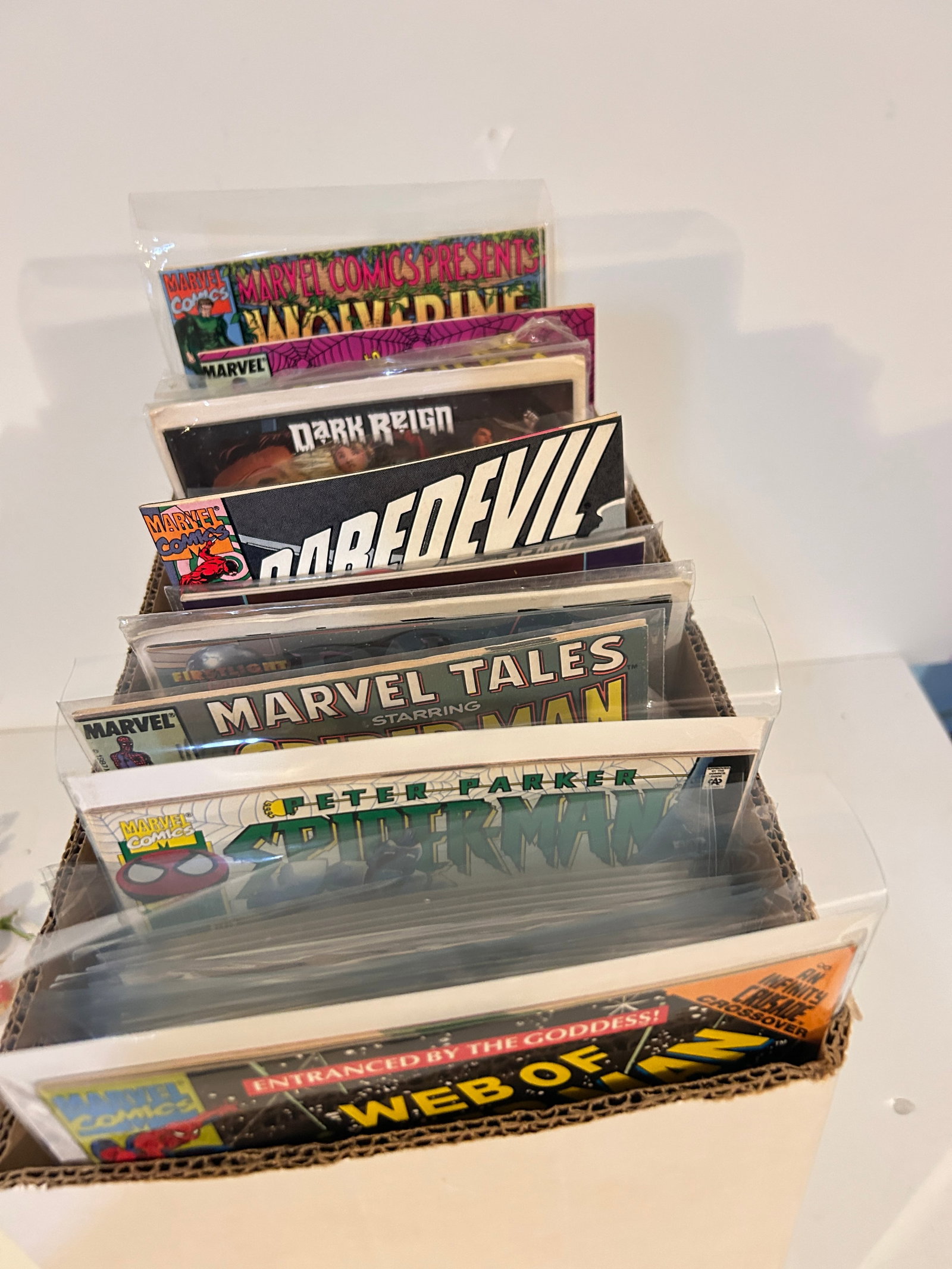 Vintage Short Box Of Comics: Vintage Short Box Of Comics Please view all photos as they are part of the description and condition of this Item, Feel free to contact me with questions or picture requests! Used Item AS IS