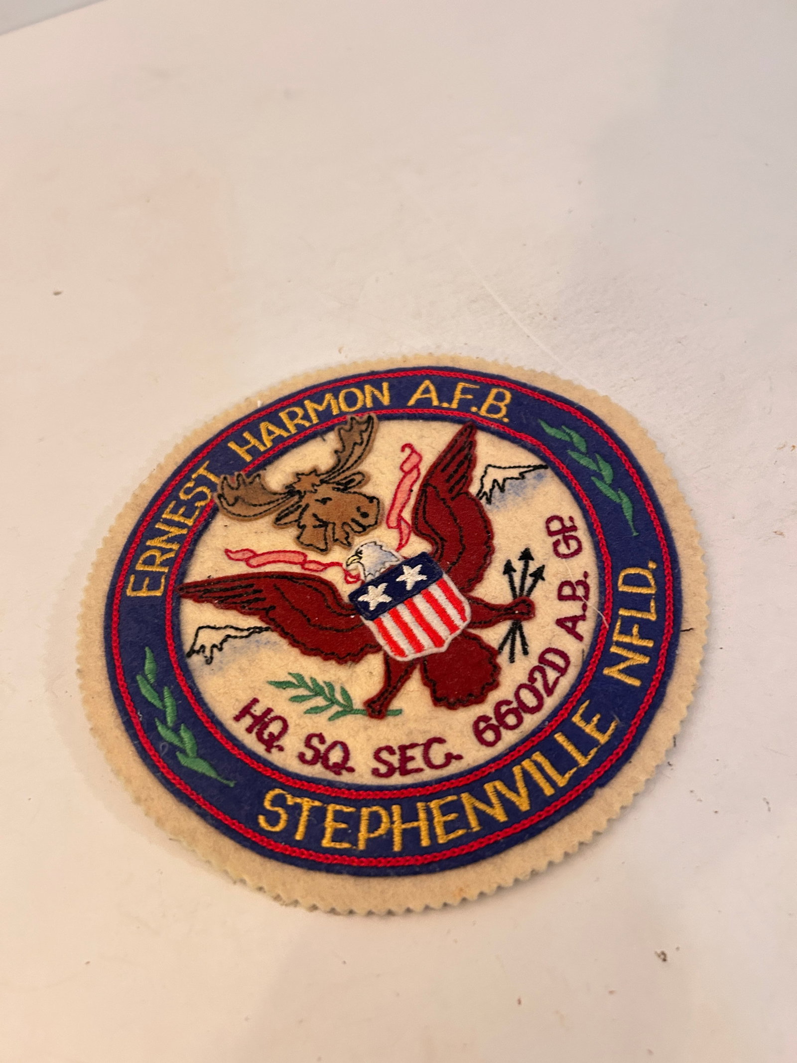 Ernest Harmon Air Force Base Patch - 3