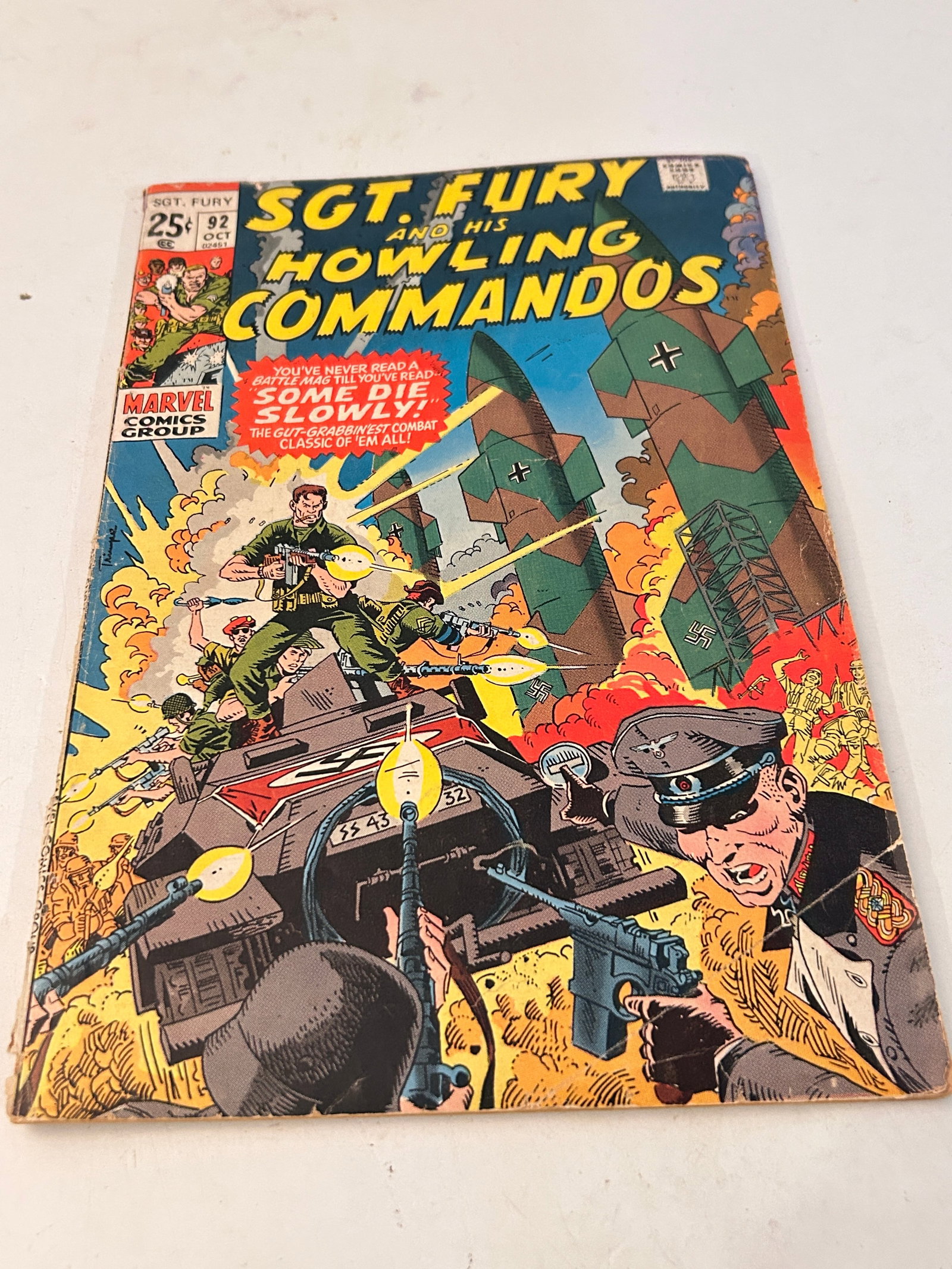 Vintage Comic Book Sgt Fury & the Howling Commandos # 92 (1 of 2)