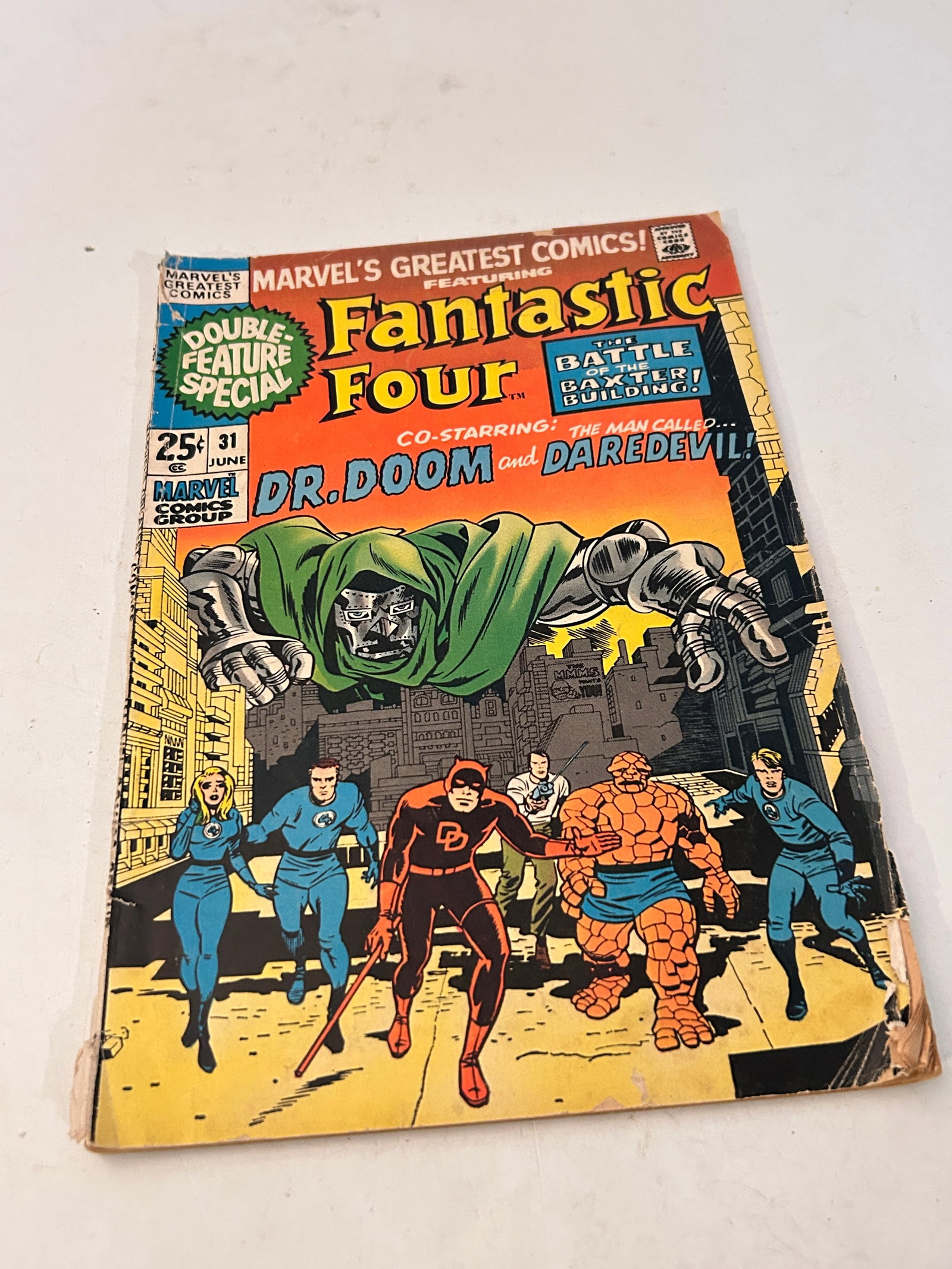 Vintage Comic Book Fantastic Four # 31 (1 of 2)