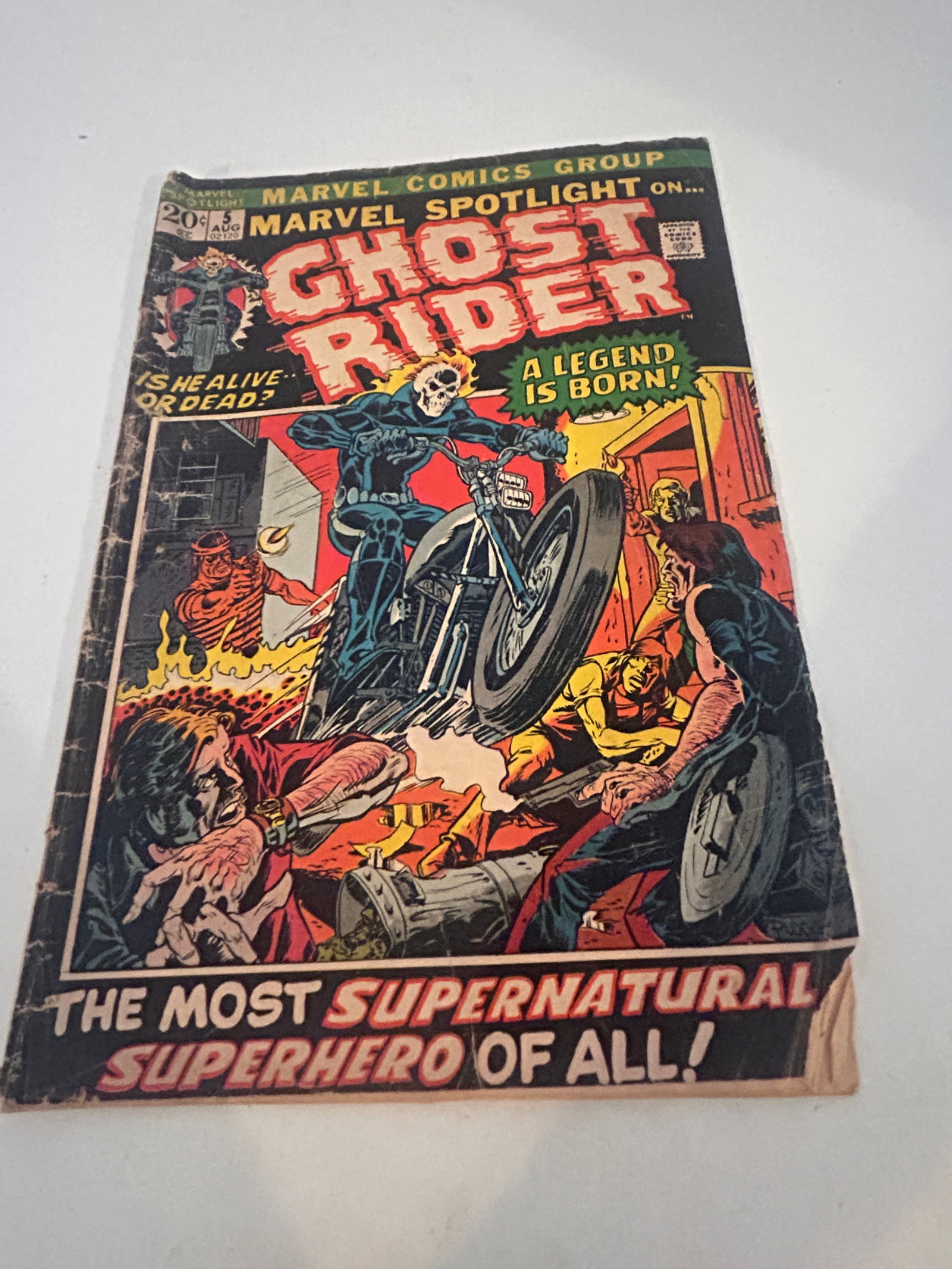 Vintage Ghost Rider # 5 Comic Book (1 of 4)