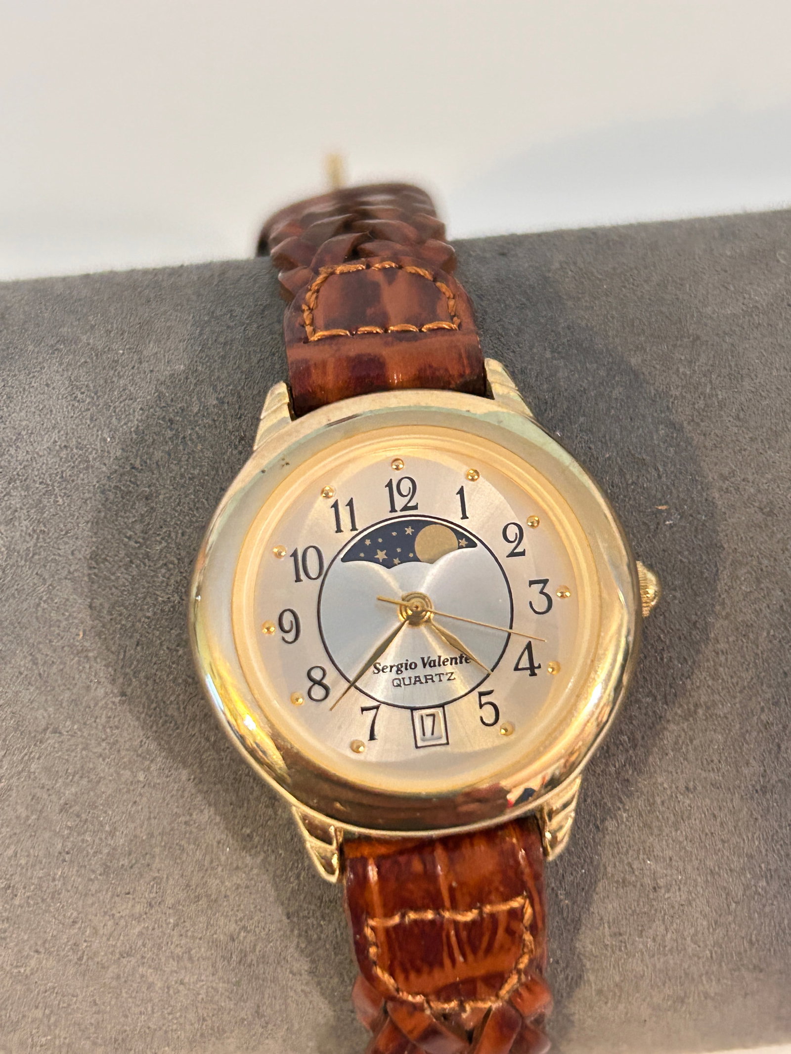 Sergio Valente Men's Moon Phase Working Watch (1 of 4)