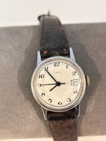 Vintage Timex Three-Hand Wind-up Analog Women's Watch working