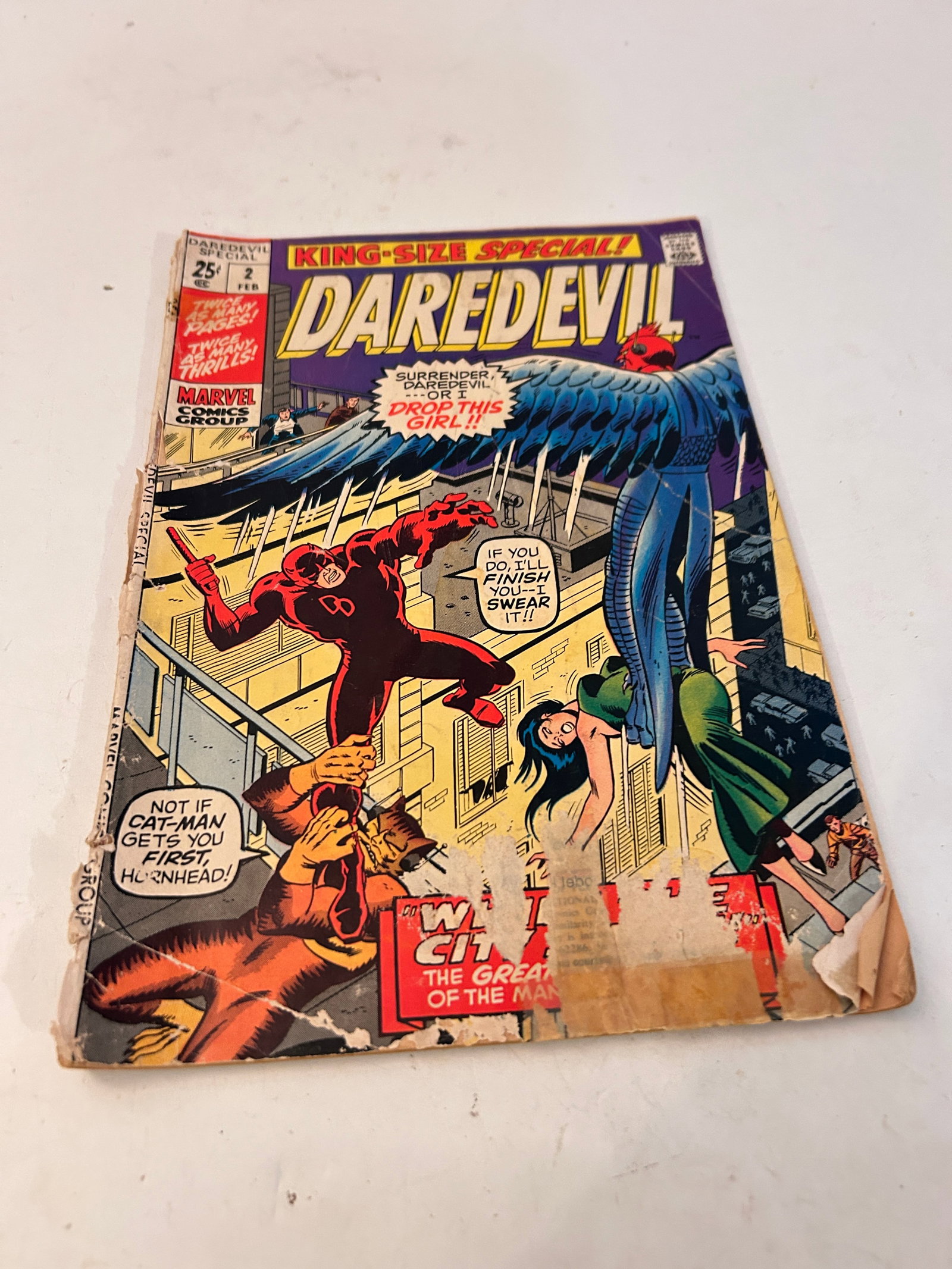 Vintage Comic Book Daredevil # 2 (1 of 2)