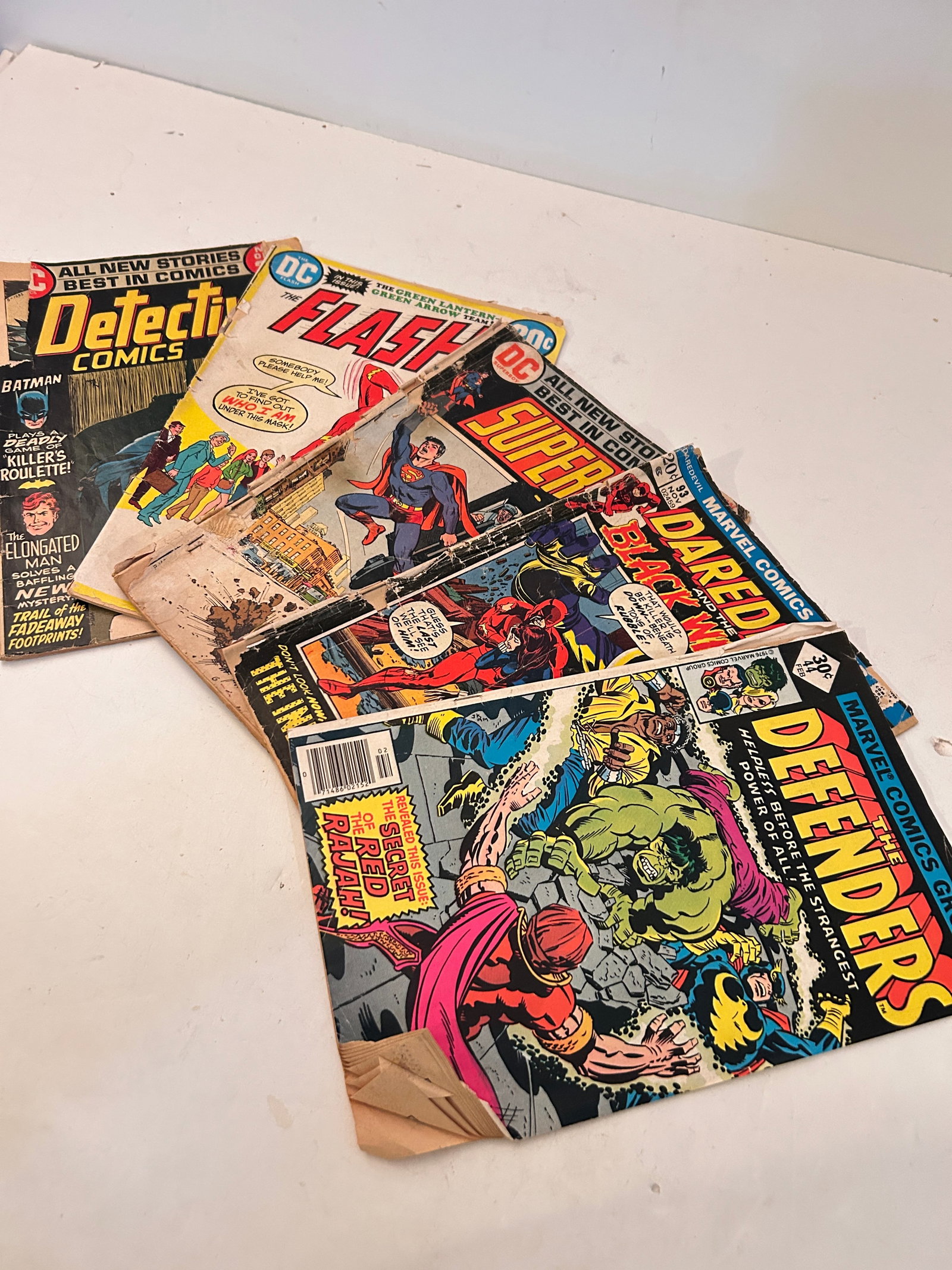 Vintage Lot of 5 Old Comic Books (1 of 2)