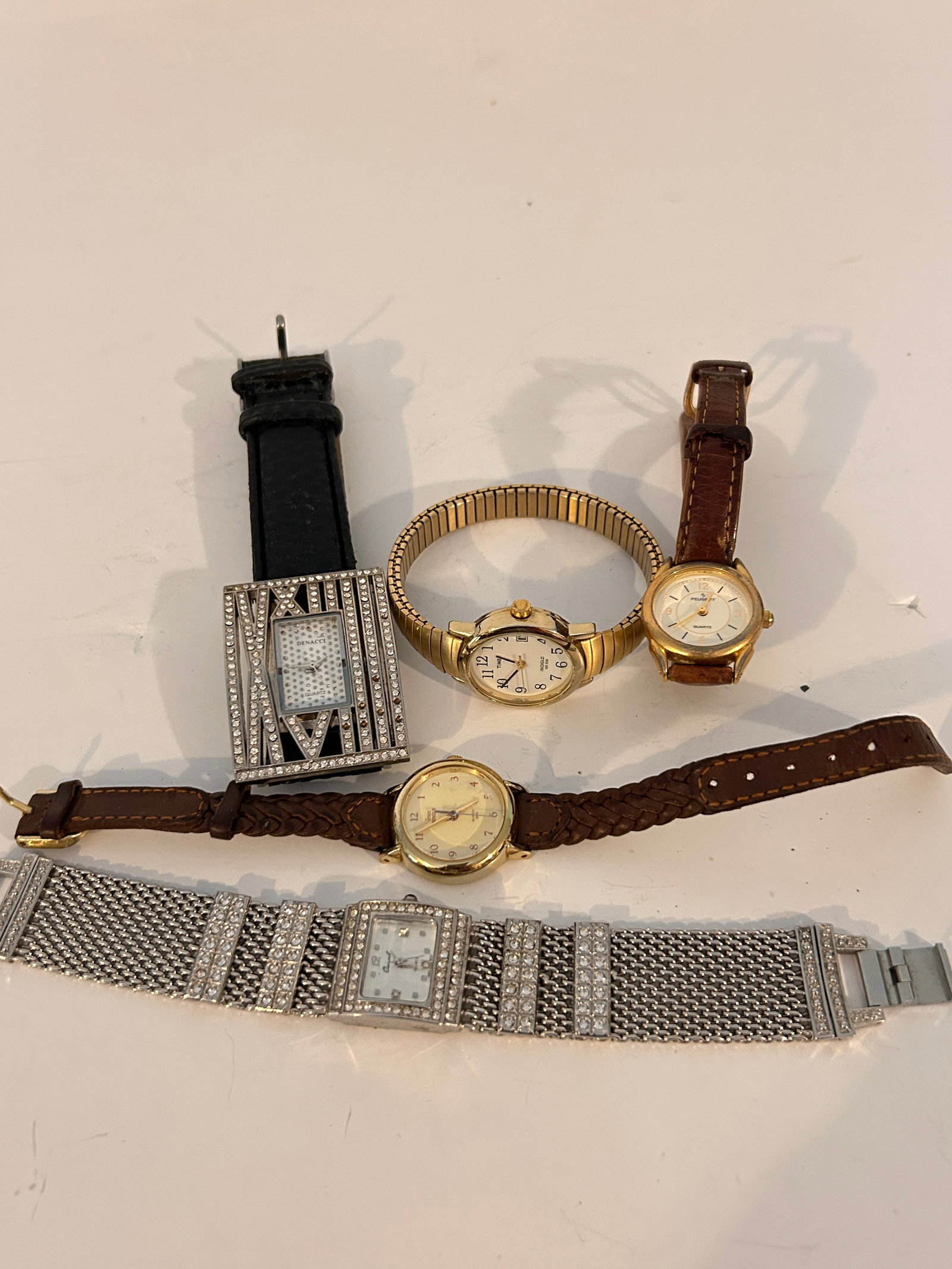 Vintage Lot of 5 nice untested watches (1 of 5)