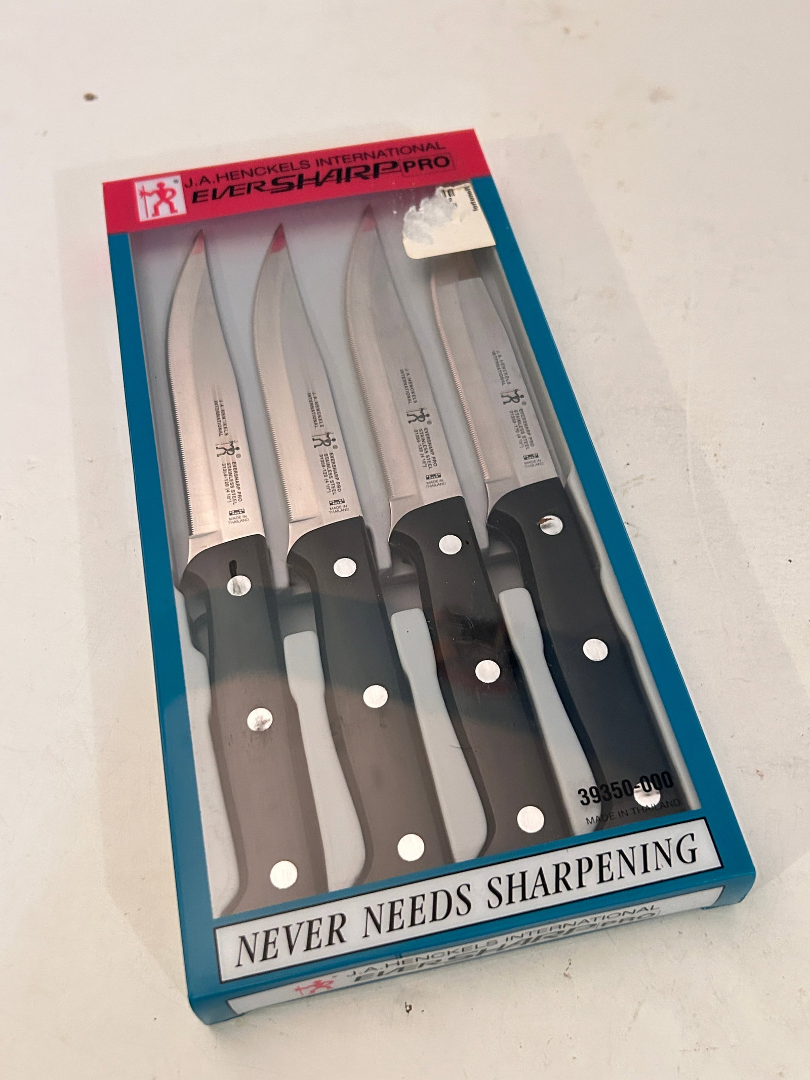 JA HENCKELS International 4-pc Stainless Steel Ever Sharp Steak Knife Set NEW (1 of 4)