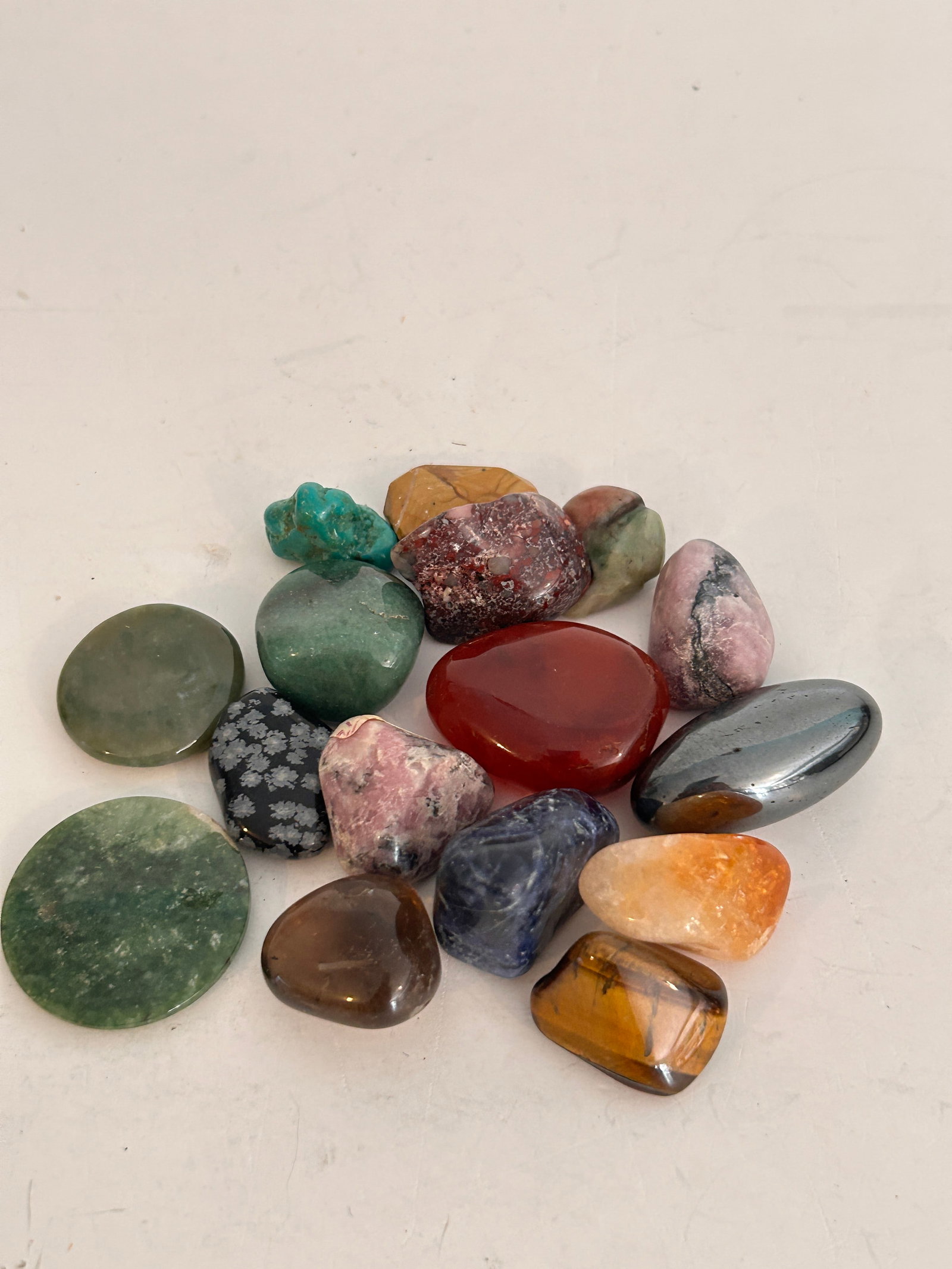 Lot of Tumbled Gemstones Stone Mix (1 of 4)