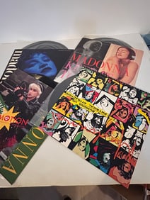 Vintage lot of 4 Madonna lps