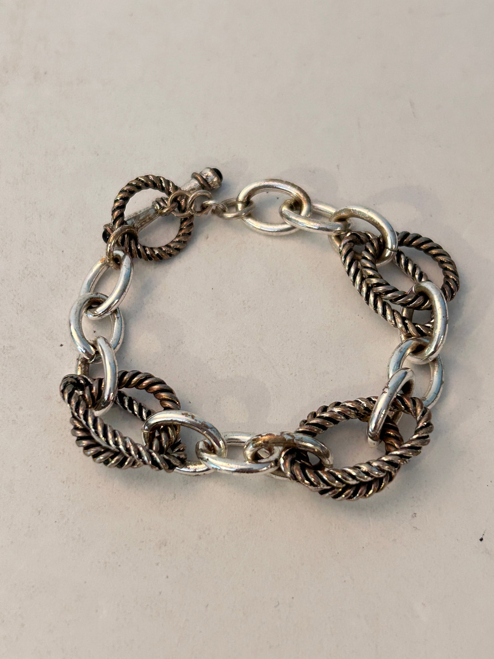 Vintage Chain Bracelet Sz 7.5 (1 of 4)