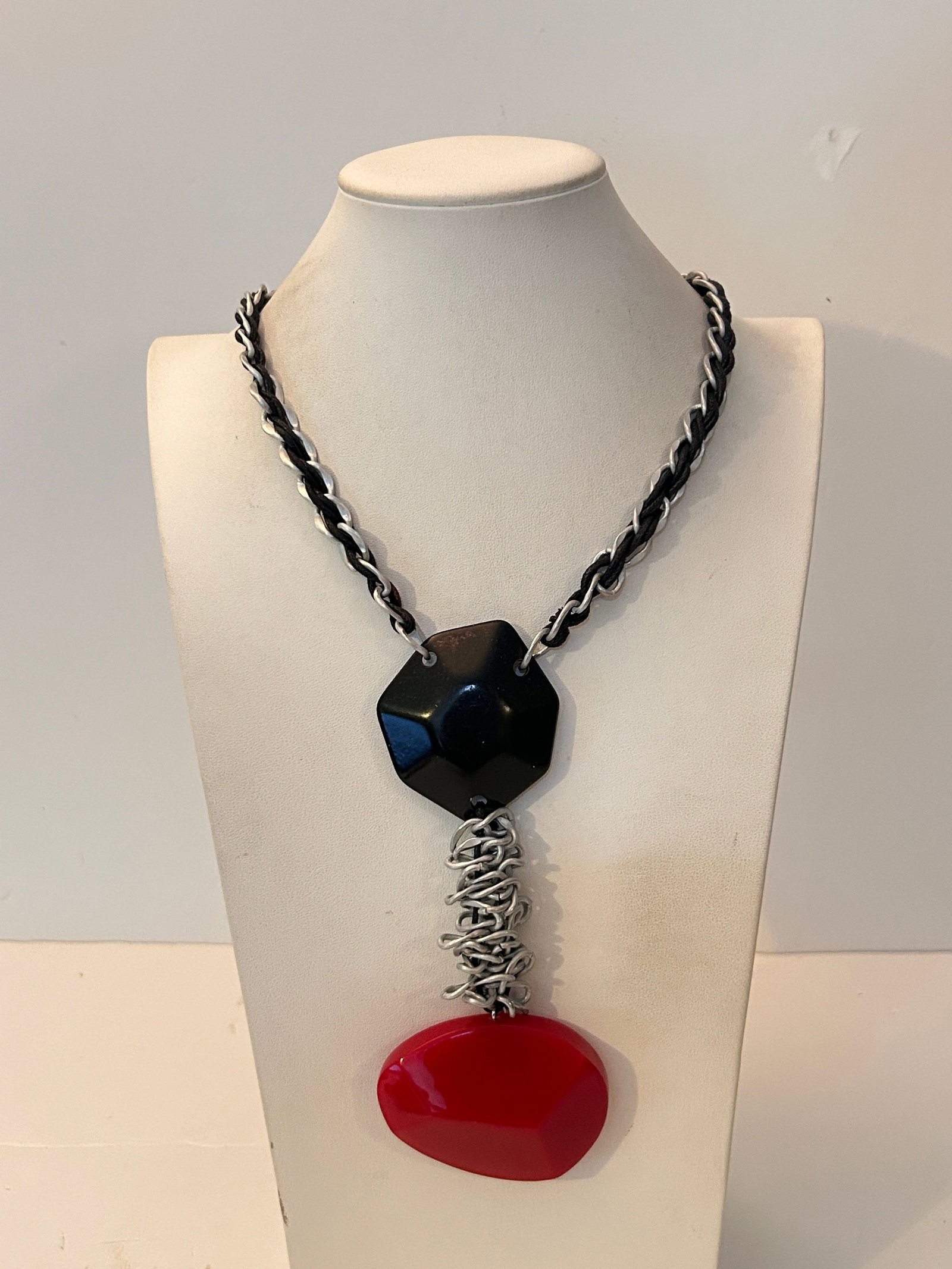 Vintage Alisha.D Pendant Necklace Sz 23" (1 of 5)