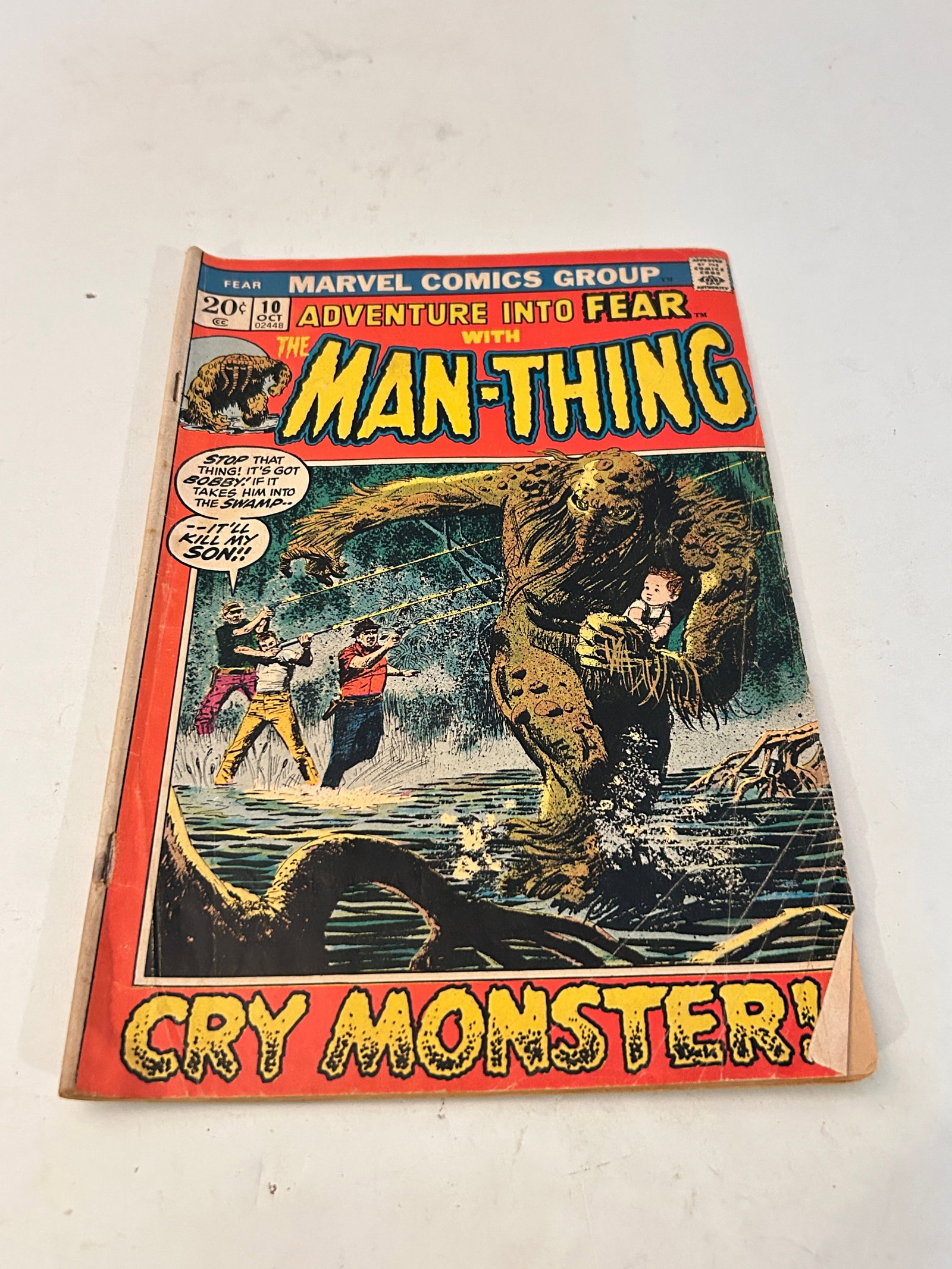 Vintage Comic Book Man Thing # 10 (1 of 2)