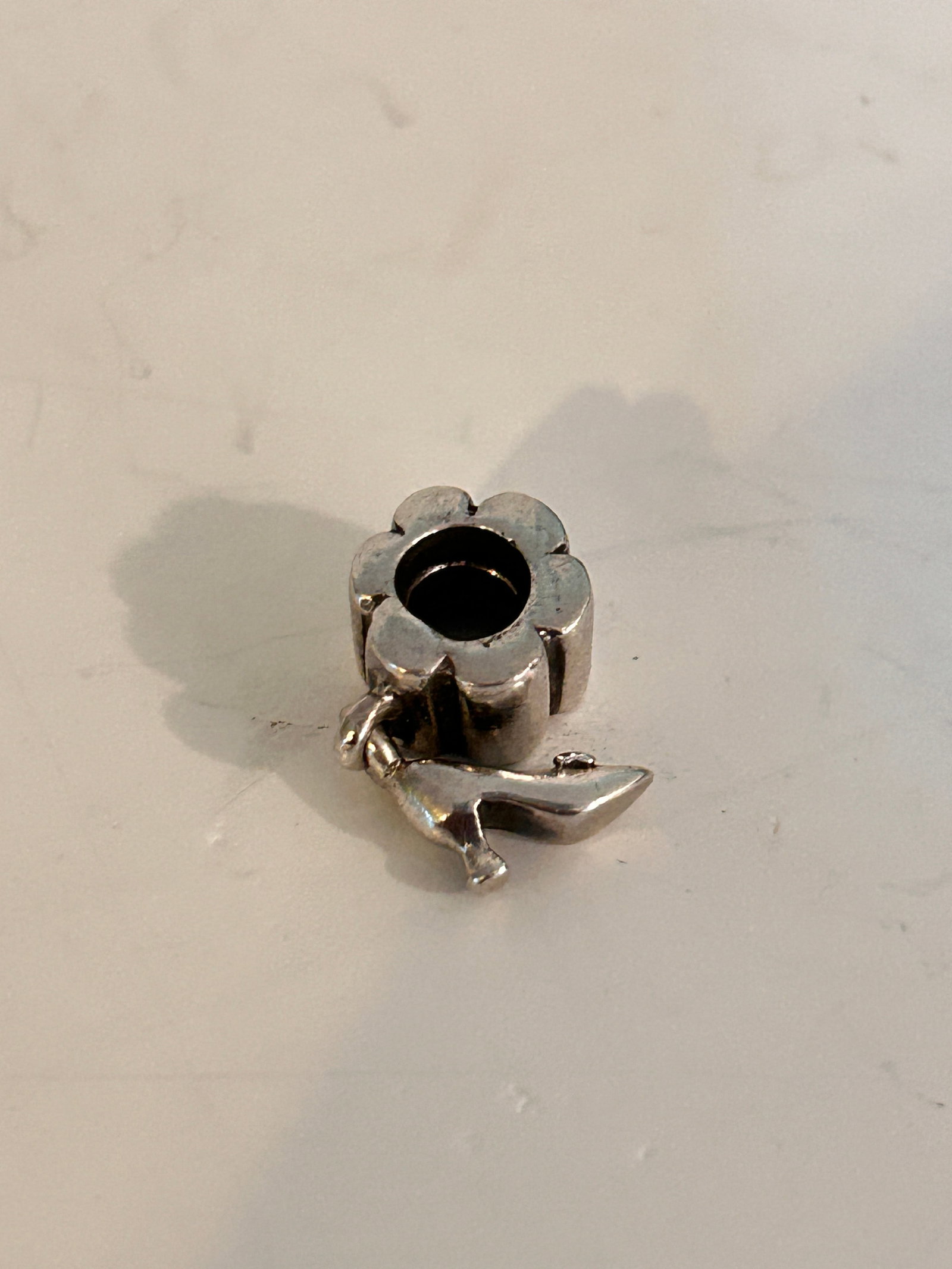 Pandora Stiletto High Heel Shoe Sterling Silver Dangle Charm (1 of 5)