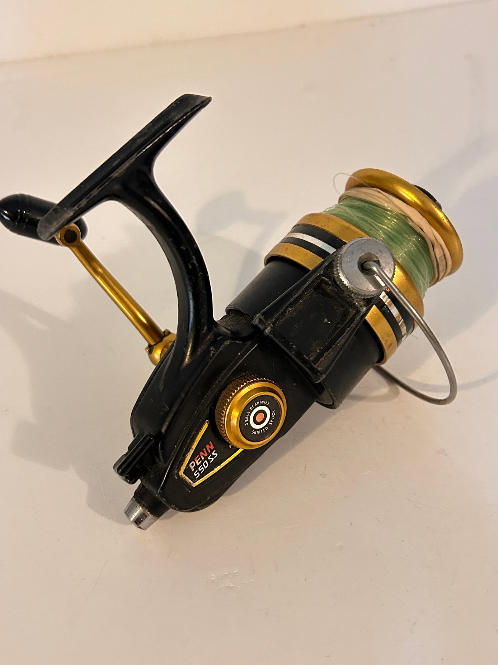 Vintage PENN 550 SS High Speed 5.1:1 Fishing Spinning Reel USED Working NO BOX (1 of 5)