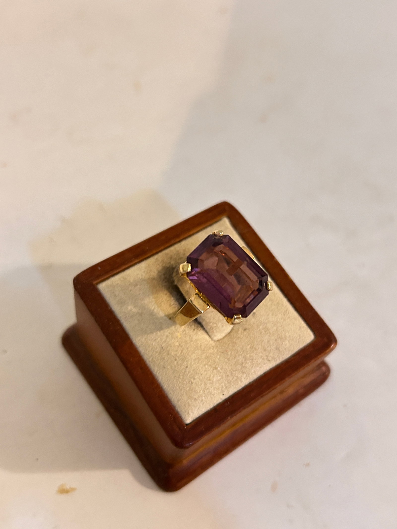 Vintage Custom Rhinestone Ring 6 (1 of 5)