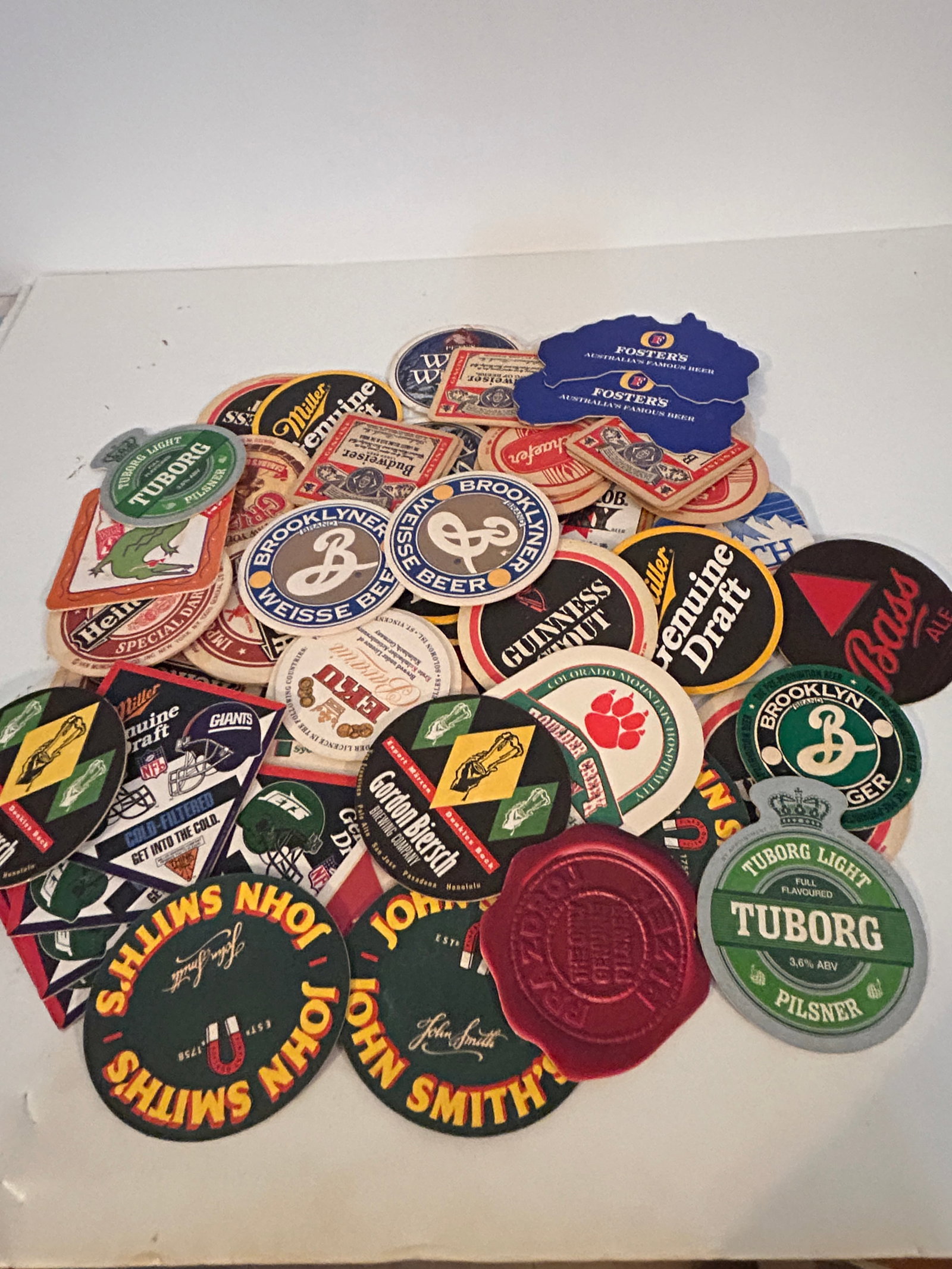 Vintage lot of Various Beer Mats (1 of 4)