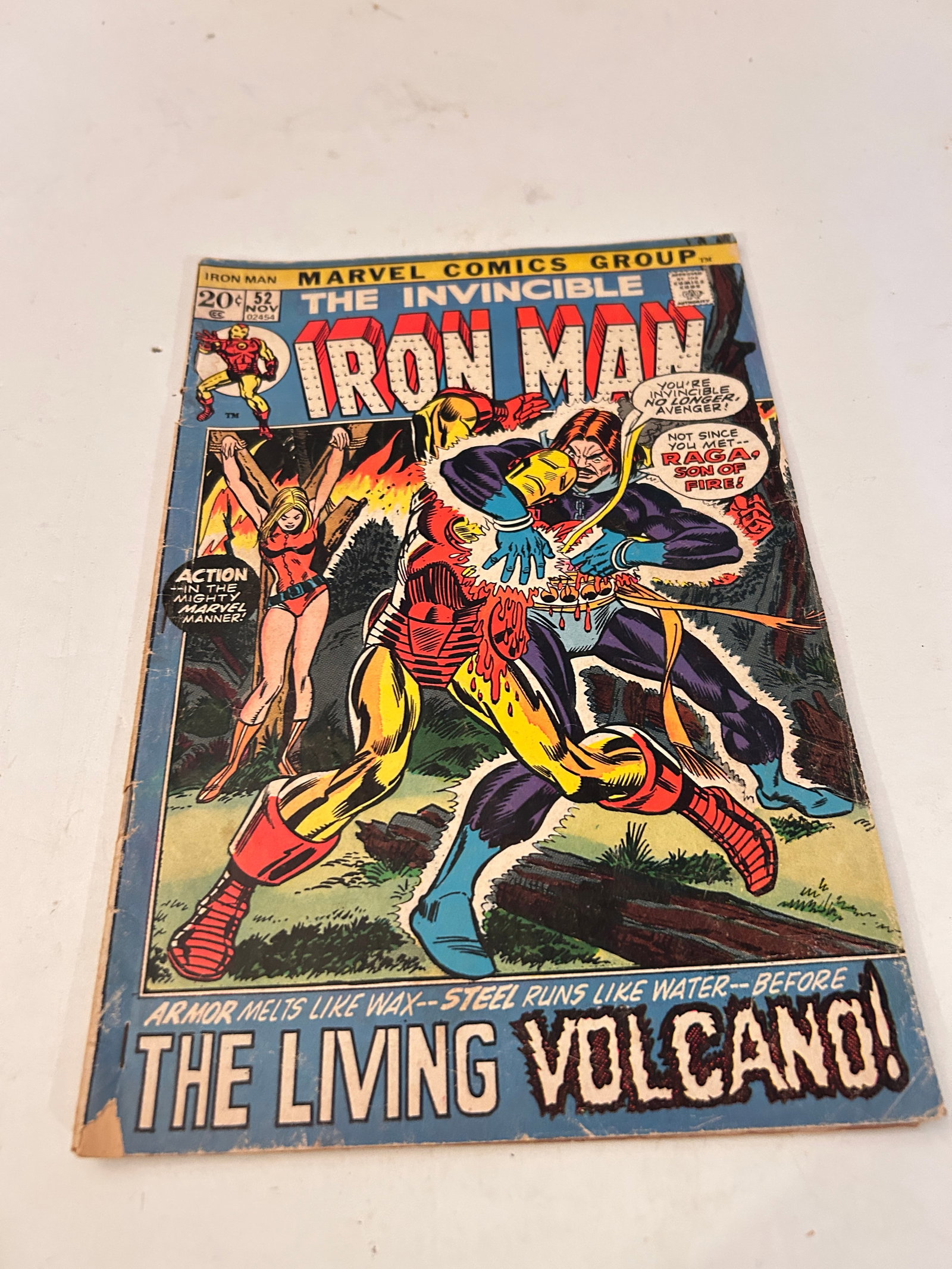 Vintage Comic Book Iron Man # 52 (1 of 2)