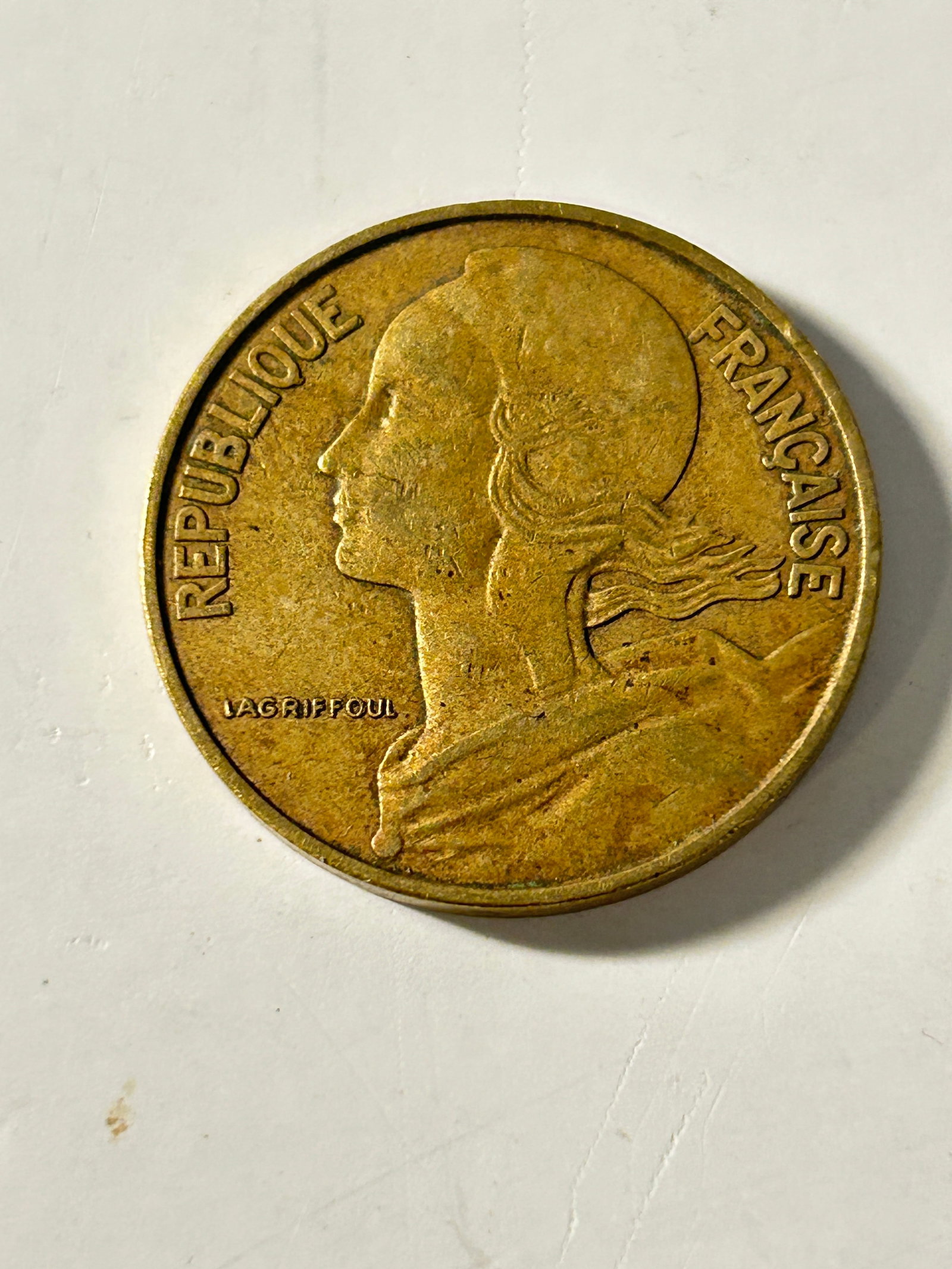 Vintage 1962 France 50 Centimes - Beautiful Coin (1 of 2)